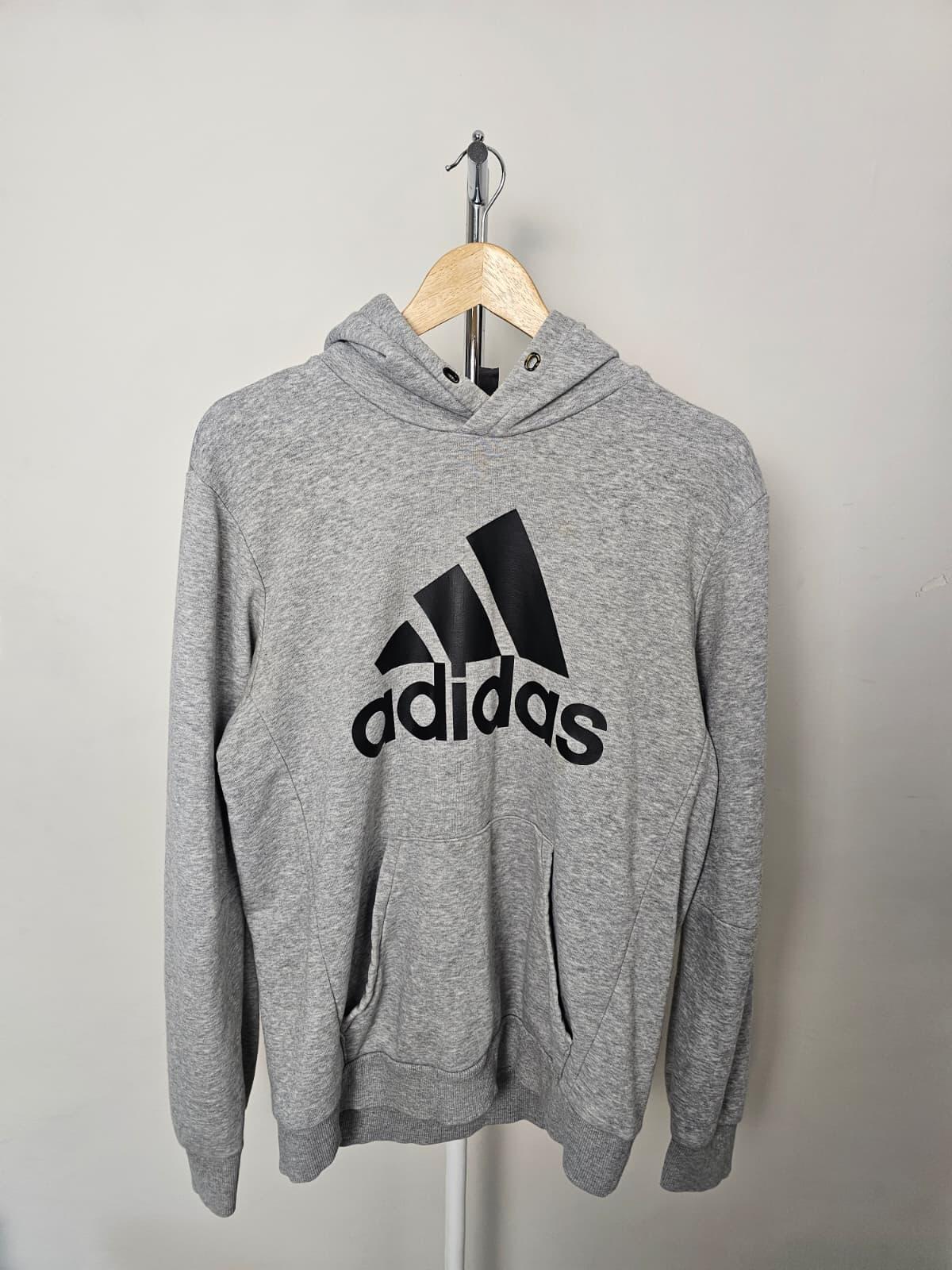 Adidas Mens Pullover Big Graphic Hoodie - M/Medium