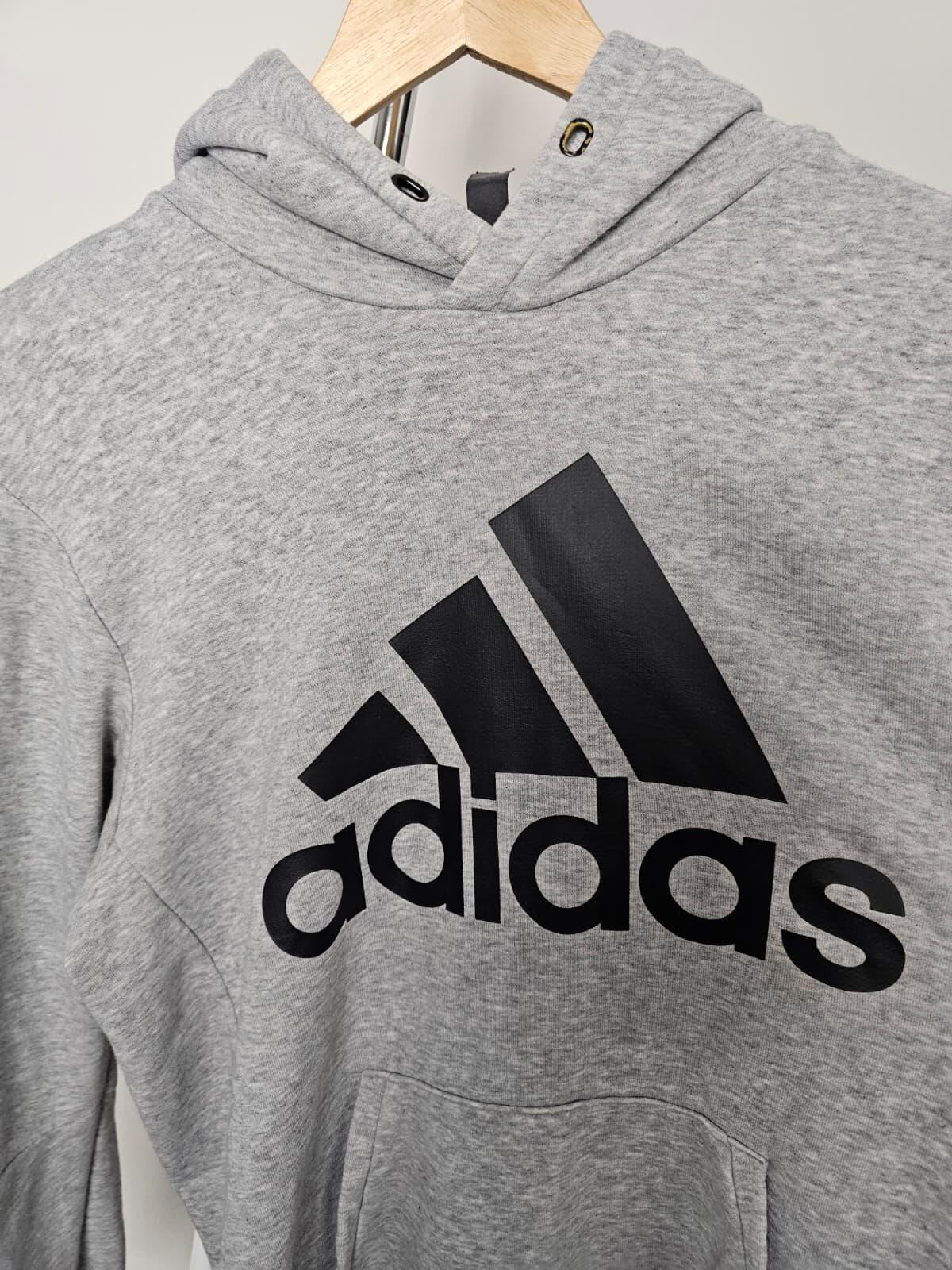 Adidas Mens Pullover Big Graphic Hoodie - M/Medium