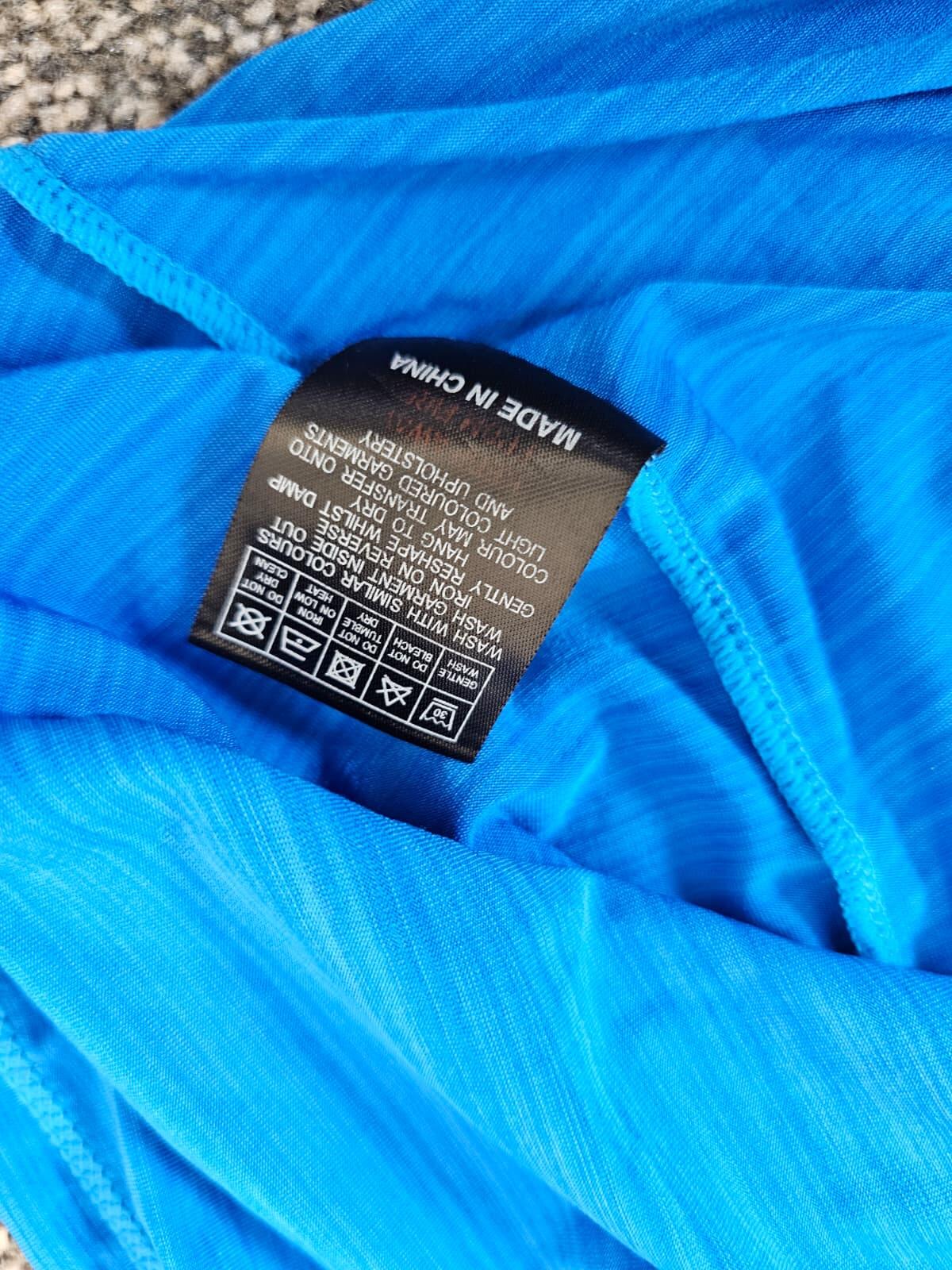 Montirex Mens Short Sleeve Activewear Top T-Shirt - M/Medium - Blue