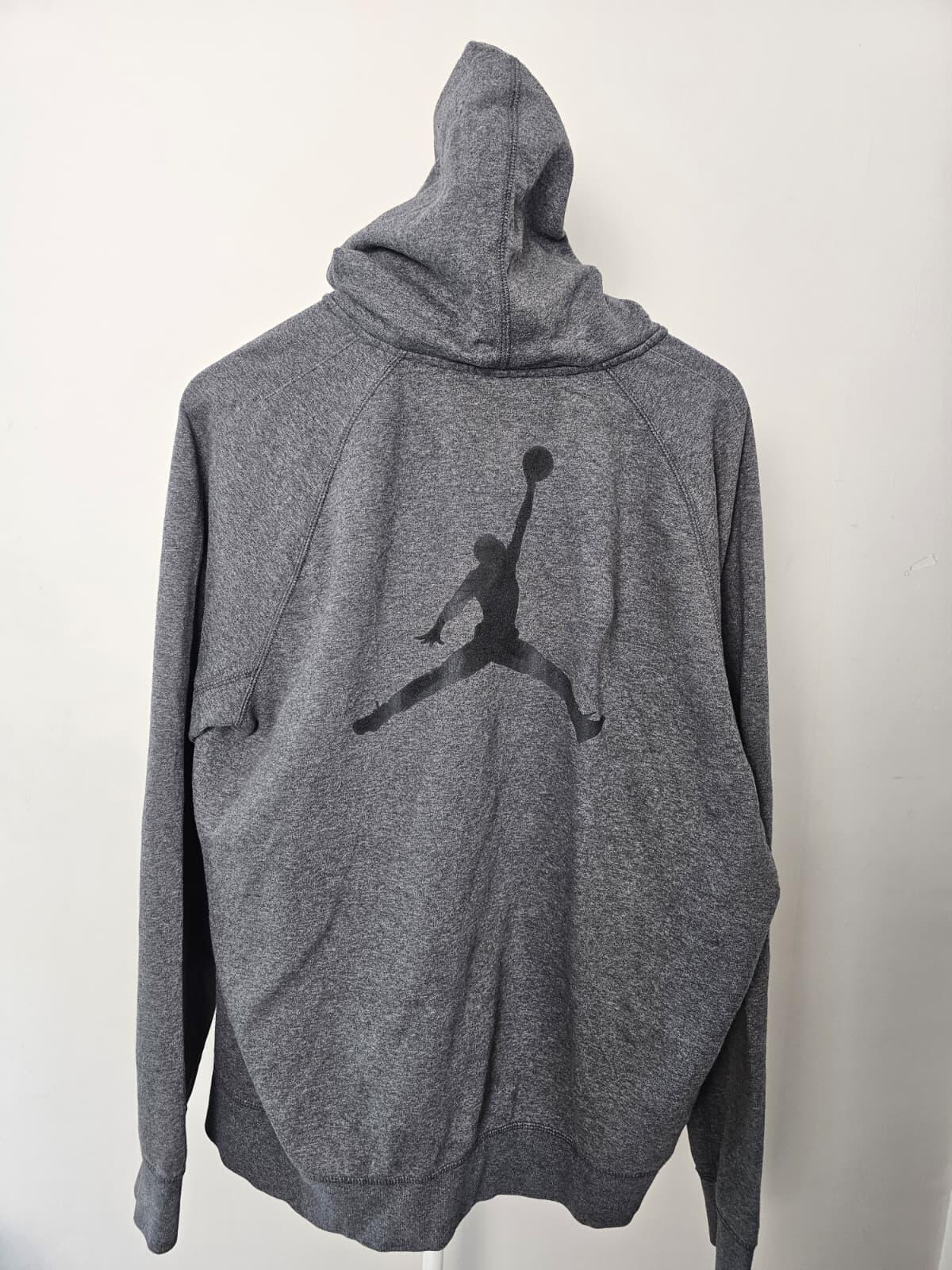 Air Jordan X Nike Air Full Zip Hoodie Jacket - XL/Extra Large - Grey