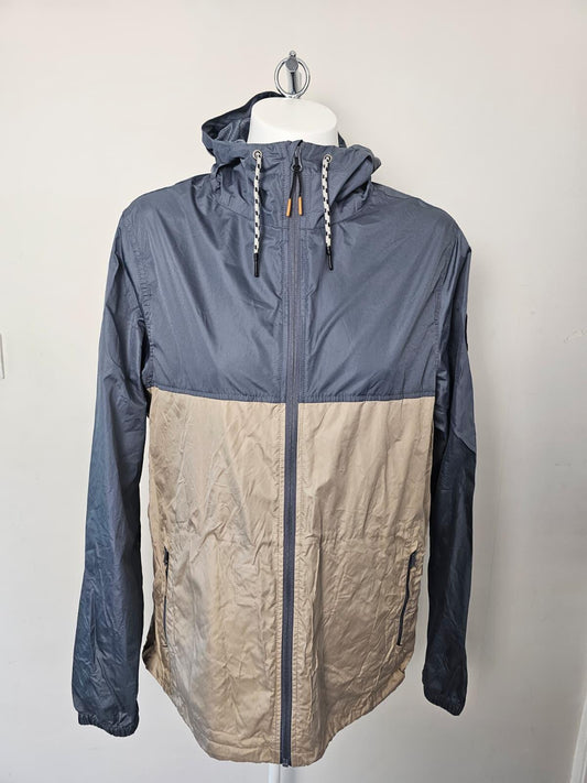 Passenger Womens Lightweight Full Zip Hooded Rain Jacket - M/Medium/12