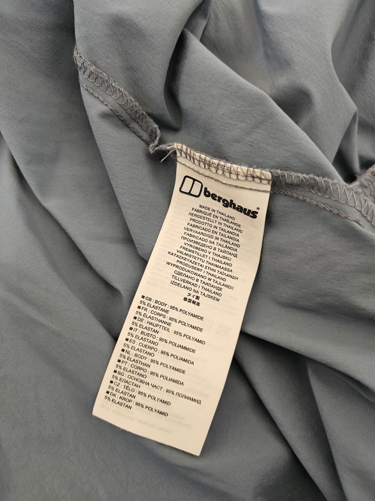 Berghaus Unisex Full Zip Vail 87 Windbreaker Jacket - M/Medium - Blue/Grey