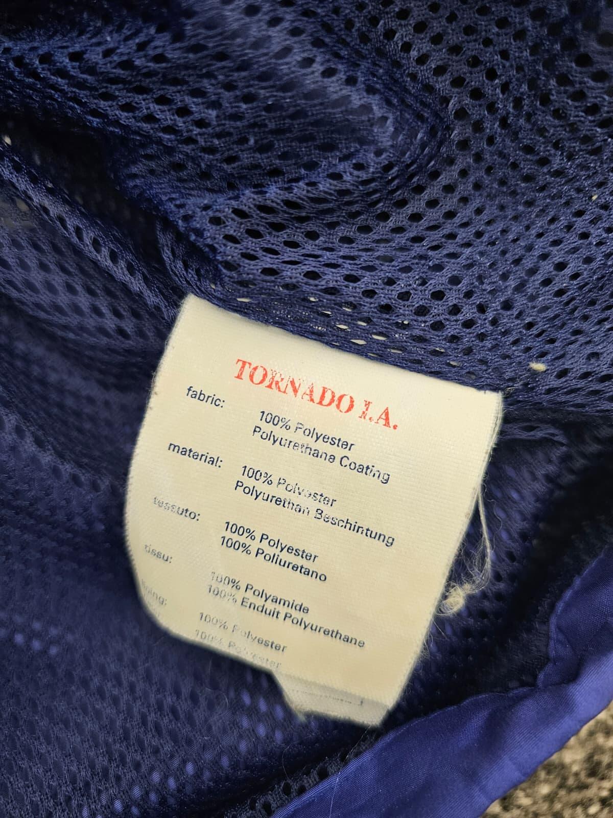 Berghaus Vintage Mountain Trek Tornado I.A. Full Zip Hooded Aqua Foil Jacket - S