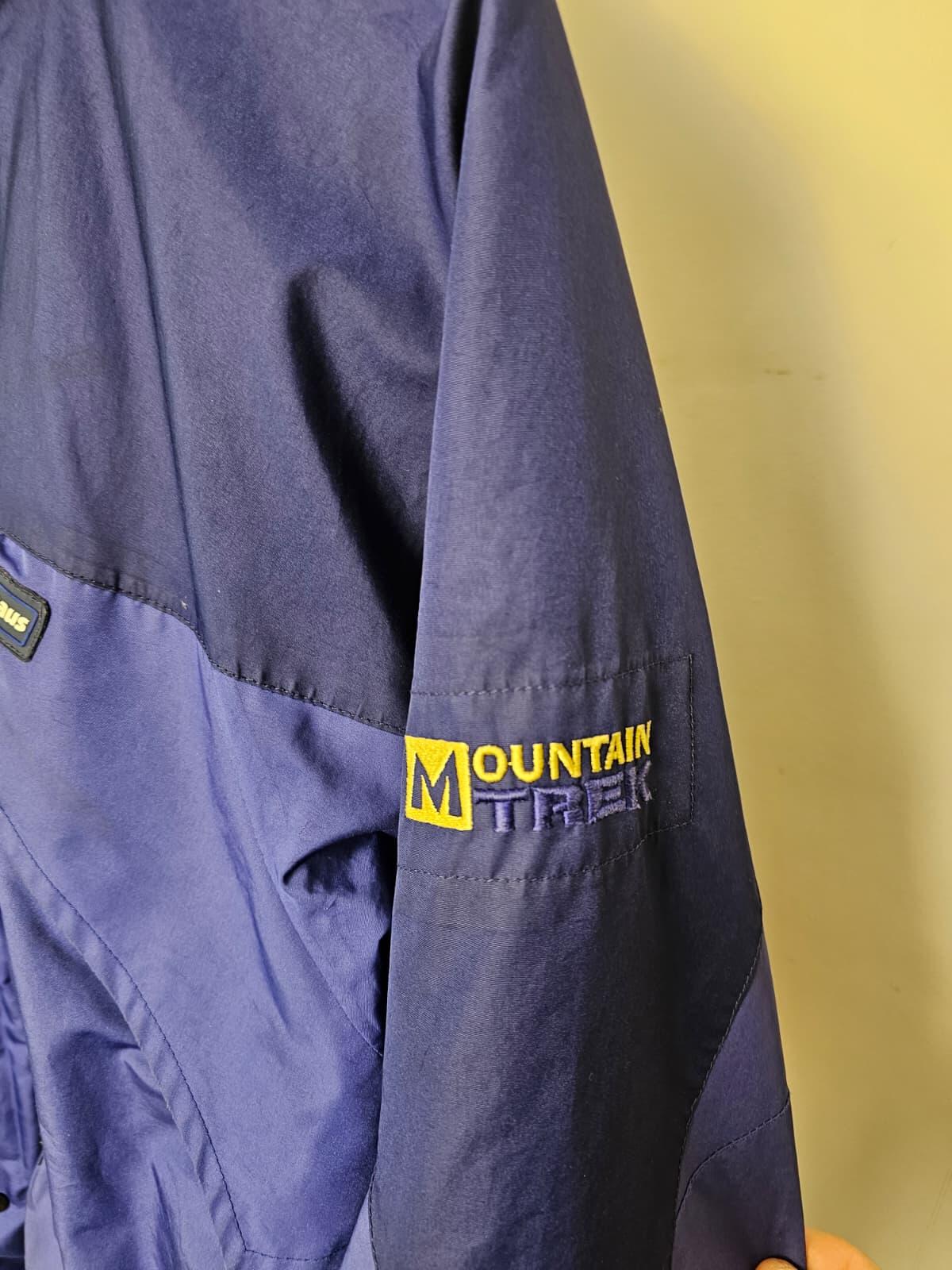 Berghaus Vintage Mountain Trek Tornado I.A. Full Zip Hooded Aqua Foil Jacket - S