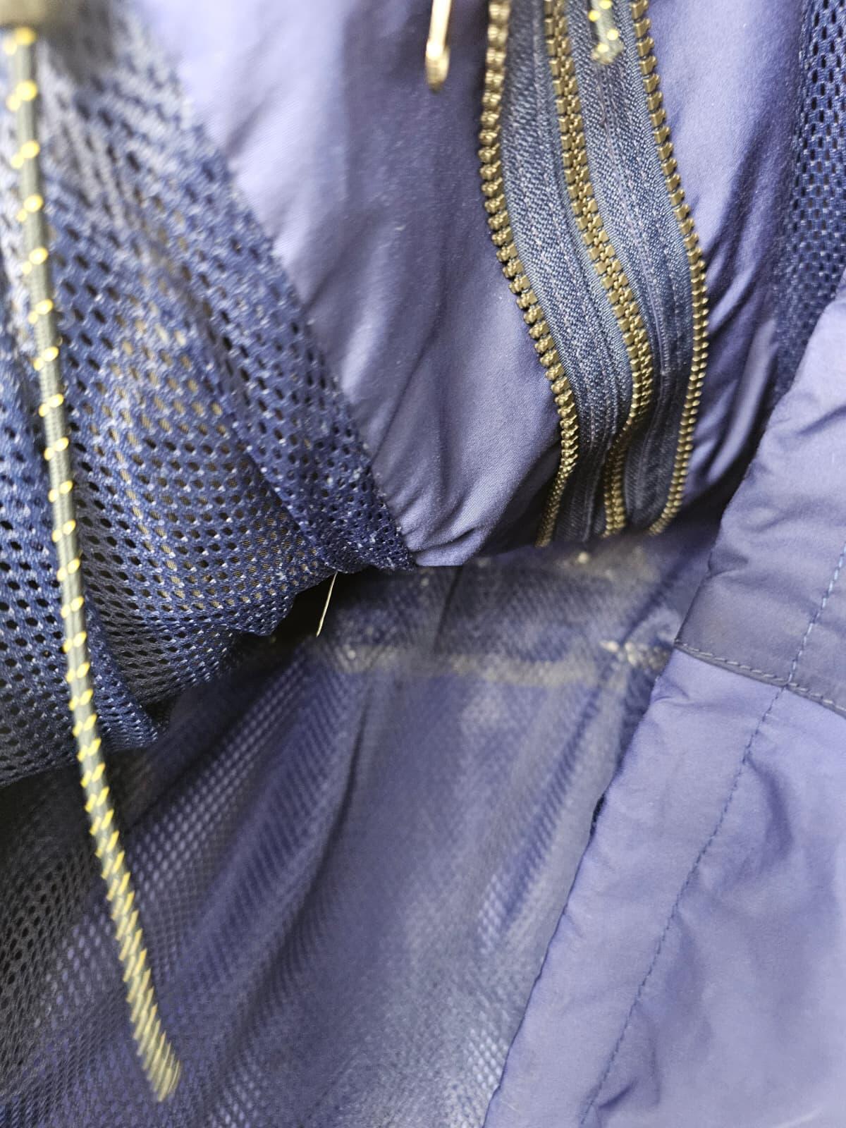 Berghaus Vintage Mountain Trek Tornado I.A. Full Zip Hooded Aqua Foil Jacket - S