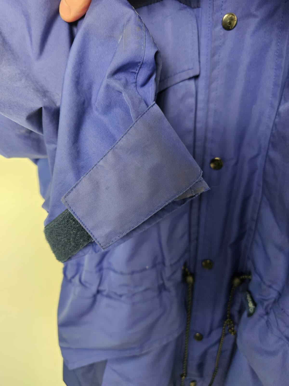 Berghaus Vintage Mountain Trek Tornado I.A. Full Zip Hooded Aqua Foil Jacket - S