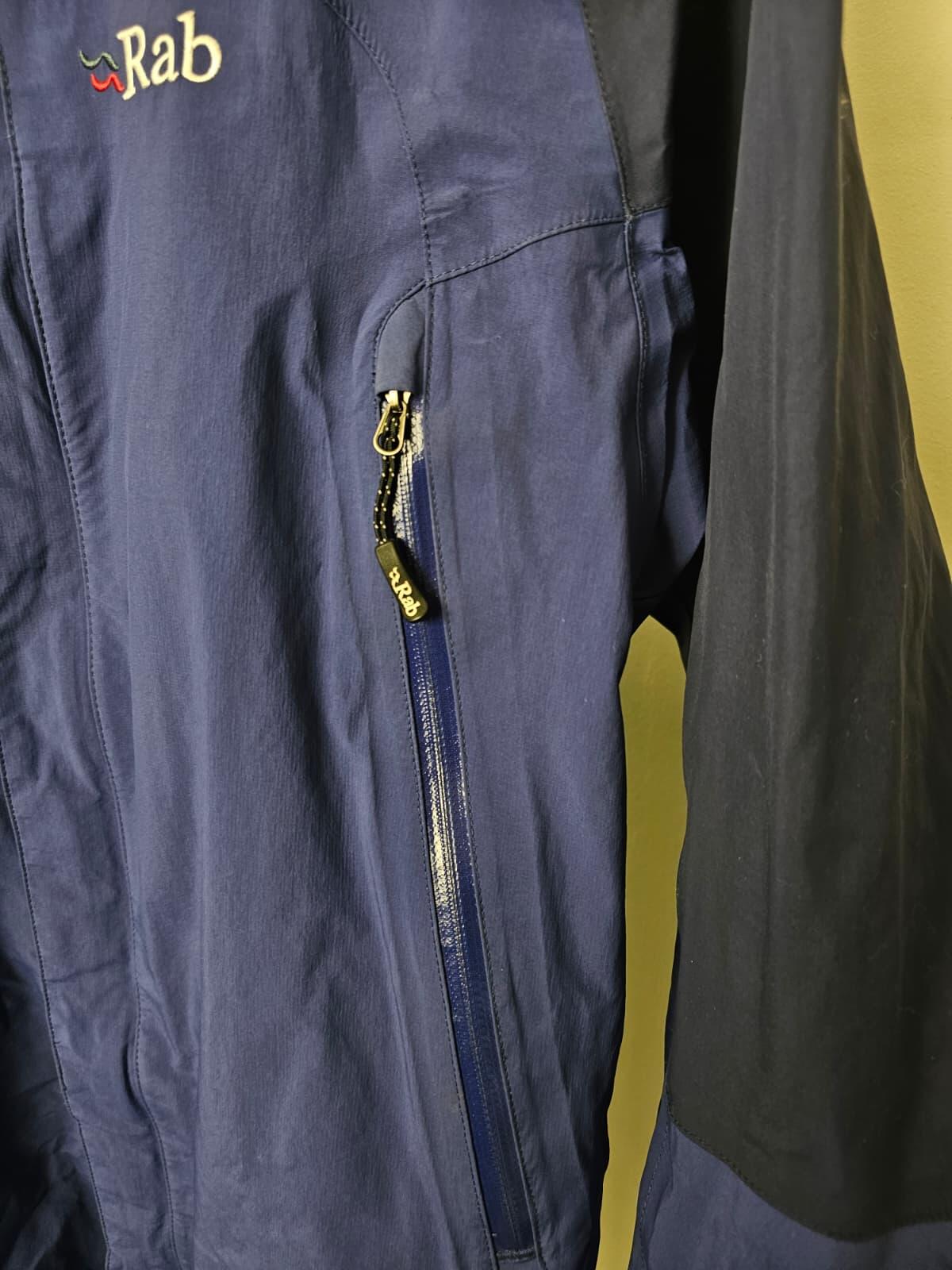 Rab Mens Full Zip Hooded Waterproof Hiking/Casual Hooded Bergen Jacket -M/Medium