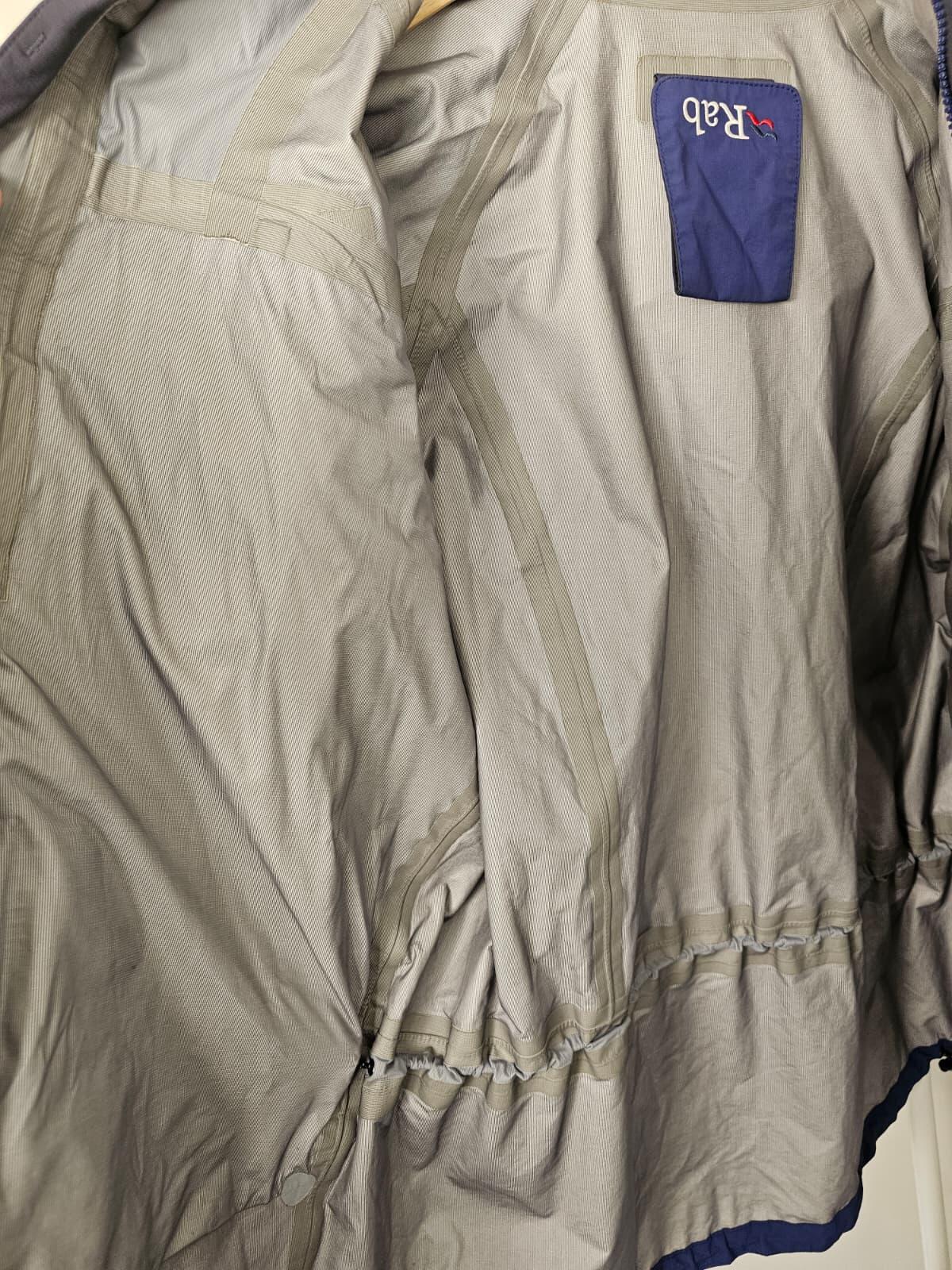 Rab Mens Full Zip Hooded Waterproof Hiking/Casual Hooded Bergen Jacket -M/Medium