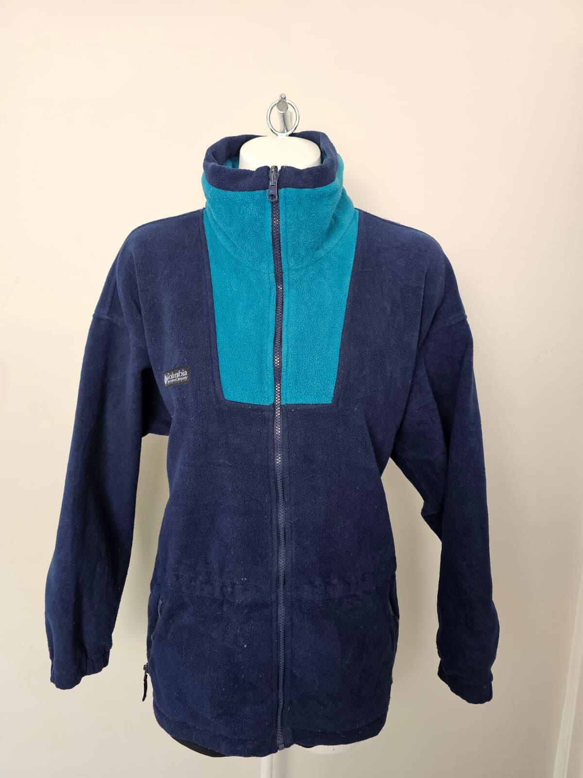 Columbia Womens Vintage Full Zip Heavyweight Fleece Jacket - L/Large