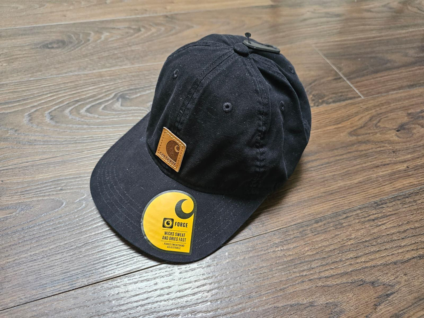 Carharrt Black G Force Canvas Baseball Cap/Hat Adjustable One Size/Unisex