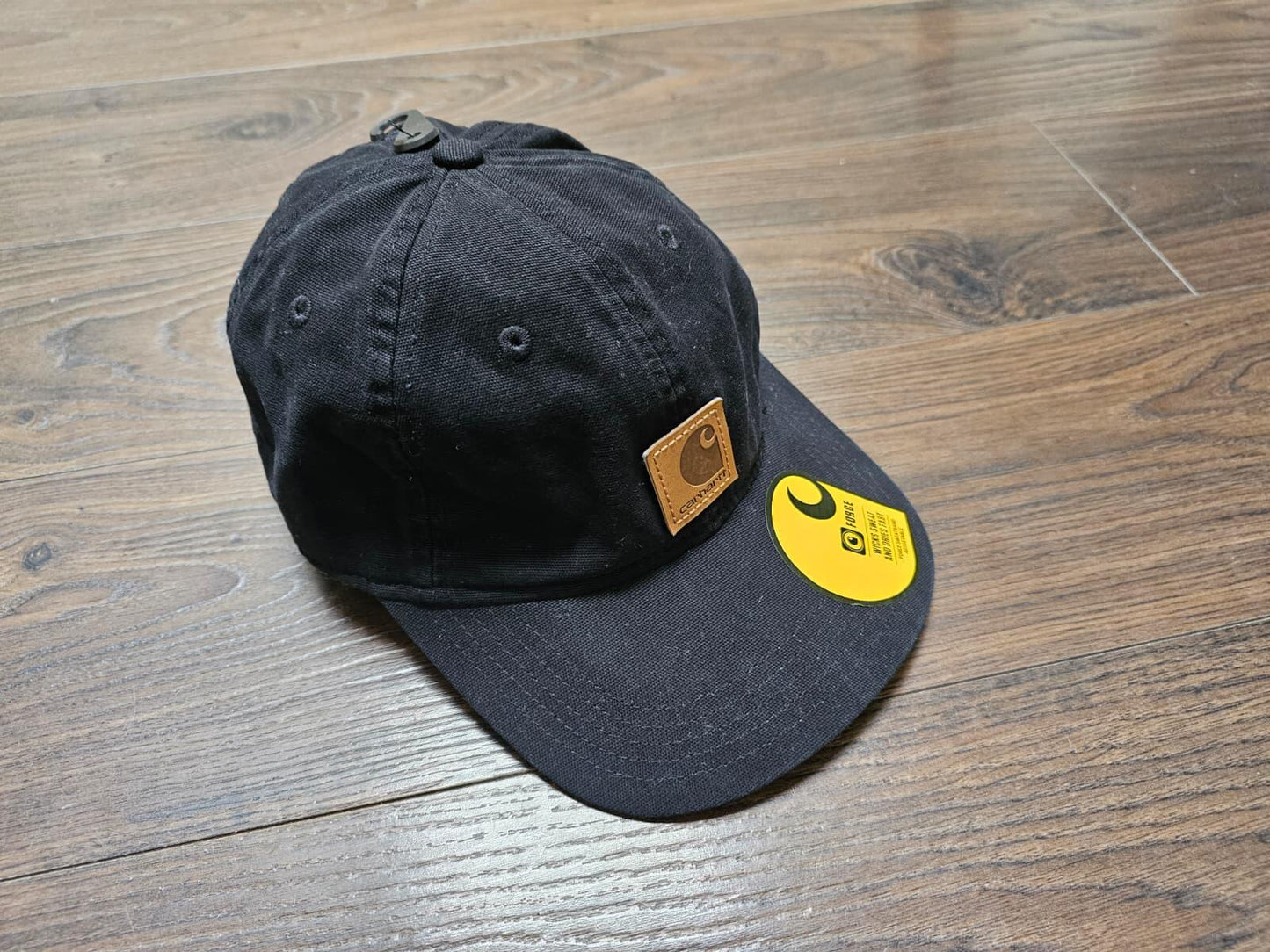 Carharrt Black G Force Canvas Baseball Cap/Hat Adjustable One Size/Unisex