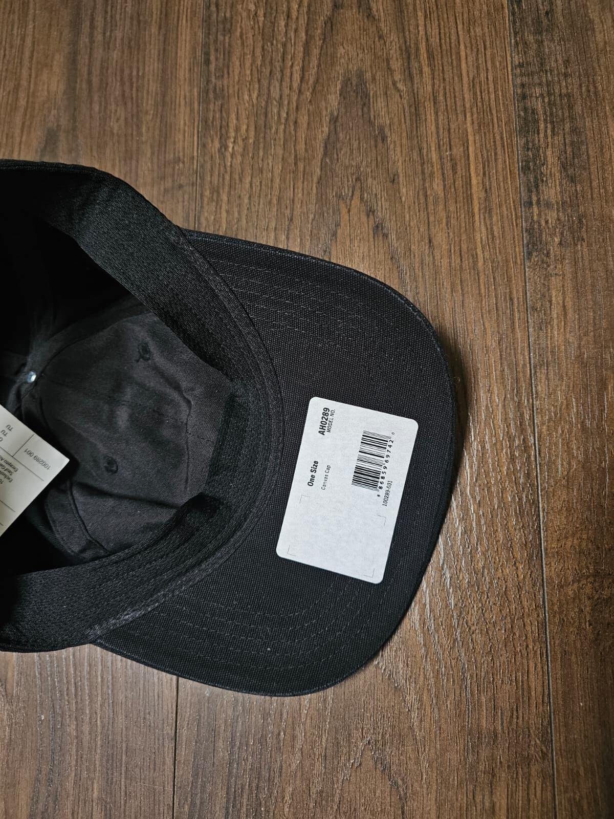 Carharrt Black G Force Canvas Baseball Cap/Hat Adjustable One Size/Unisex