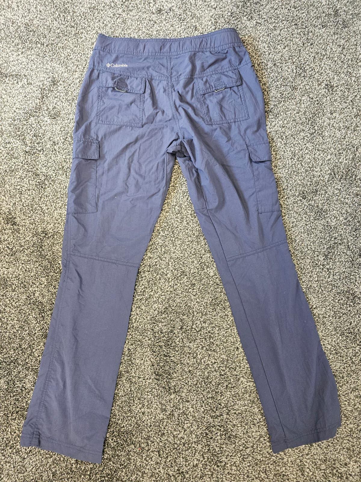 Columbia Women's Hiking/Activewear Walking Cargo Trousers Pants - 4 Regular