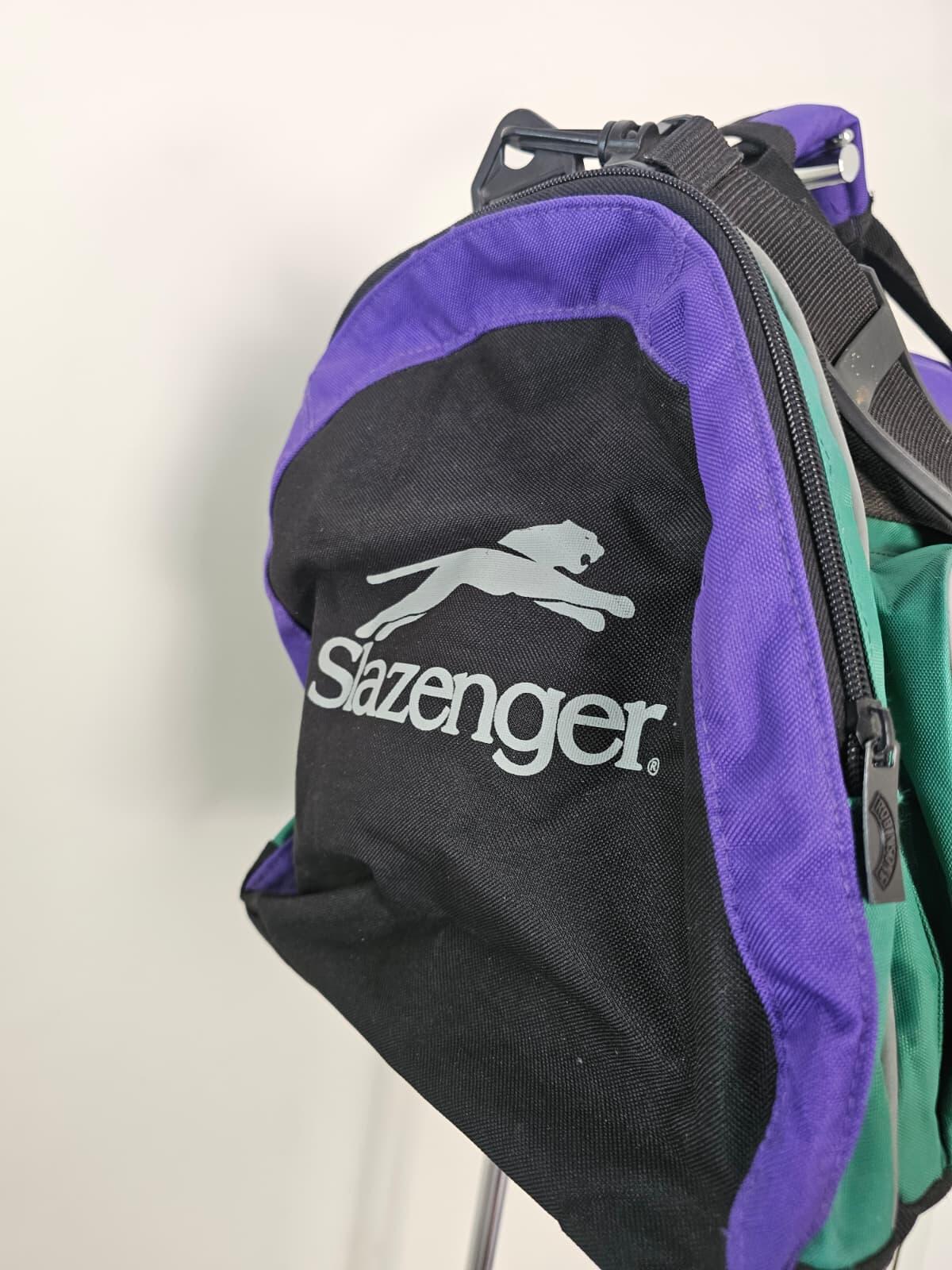 Vintage 1990's Wimbledon X Robinsons X Slazenger Tennis Kit Gym Duffel Bag