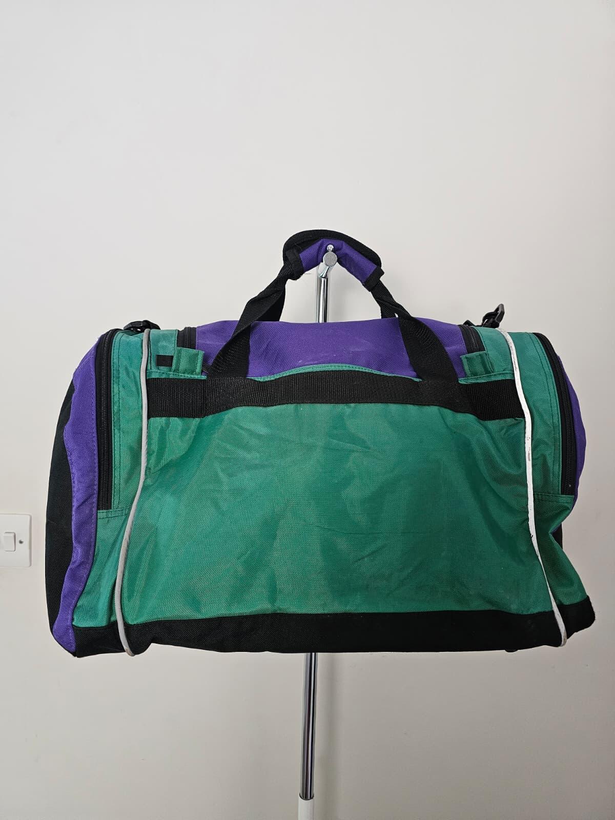 Vintage 1990's Wimbledon X Robinsons X Slazenger Tennis Kit Gym Duffel Bag