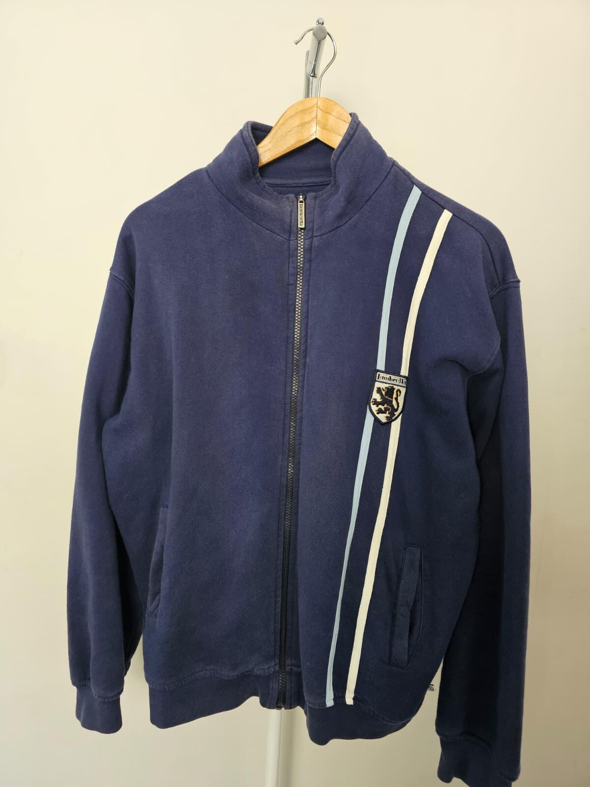 Lambretta Men's Full Zip Sweatshirt Style Jacket - XL/Extra Large - Navy
