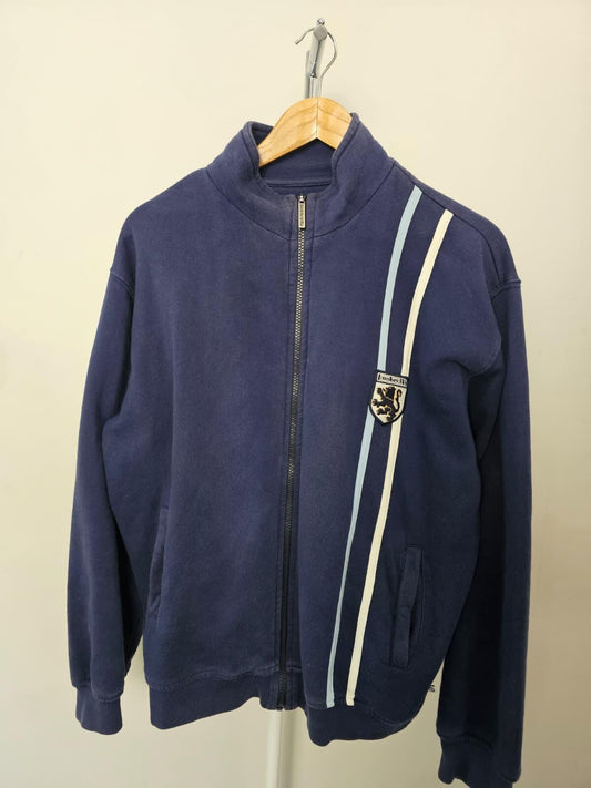 Lambretta Men's Full Zip Sweatshirt Style Jacket - XL/Extra Large - Navy