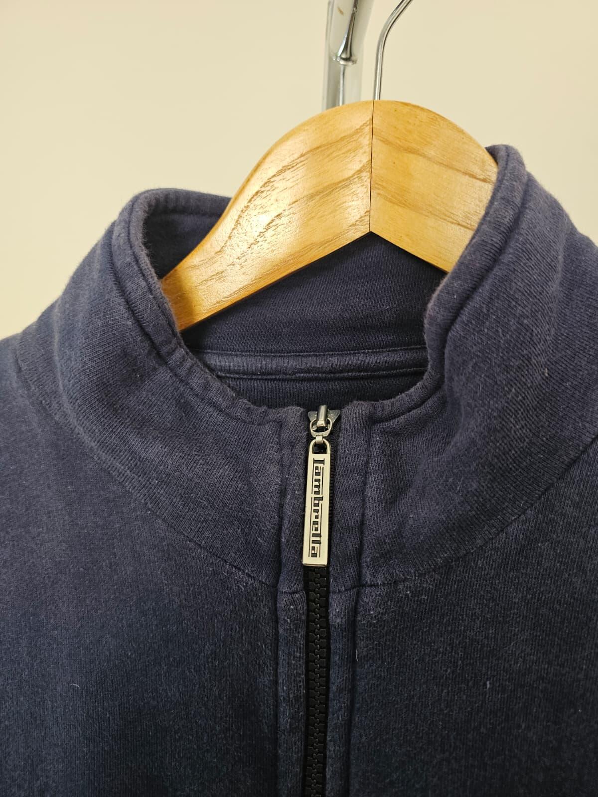 Lambretta Men's Full Zip Sweatshirt Style Jacket - XL/Extra Large - Navy