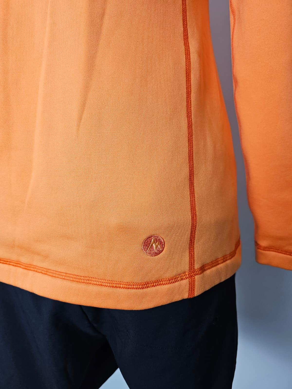 Marmot Women's 1/2 Zip Polartec Fleece Jumper - M/Medium - Coral/Orange
