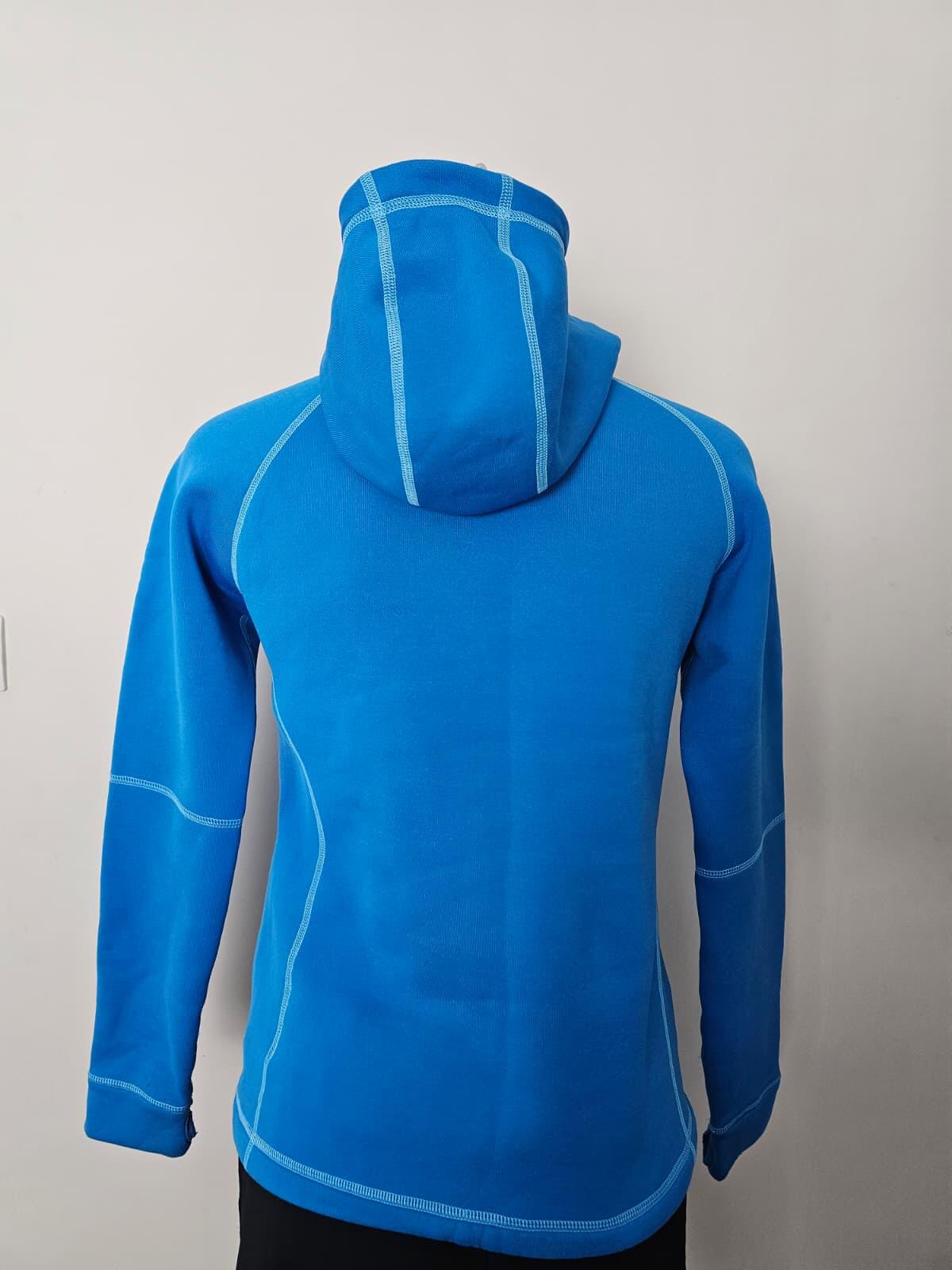 Marmot Women's Full Zip Polartec Hooded Fleece Jacket - M/Medium - Blue