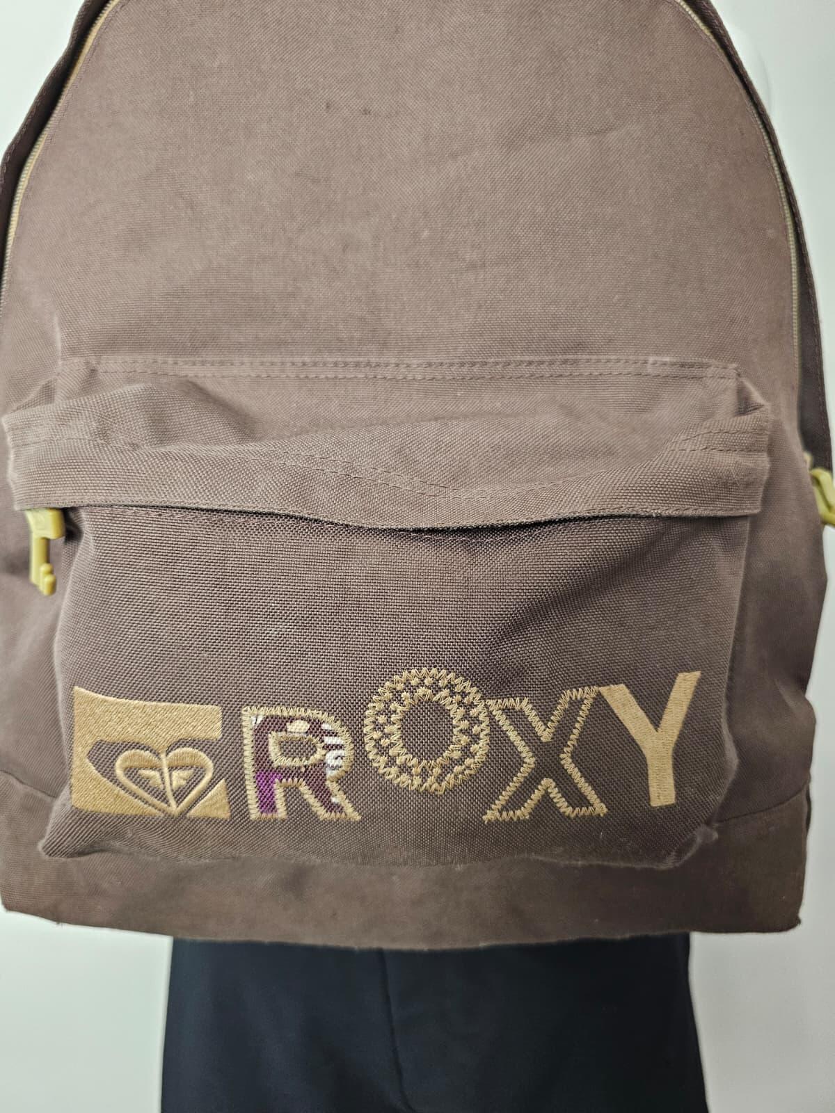 Roxy Y2K Women's Casual School/Work/Gym Backpack - Brown