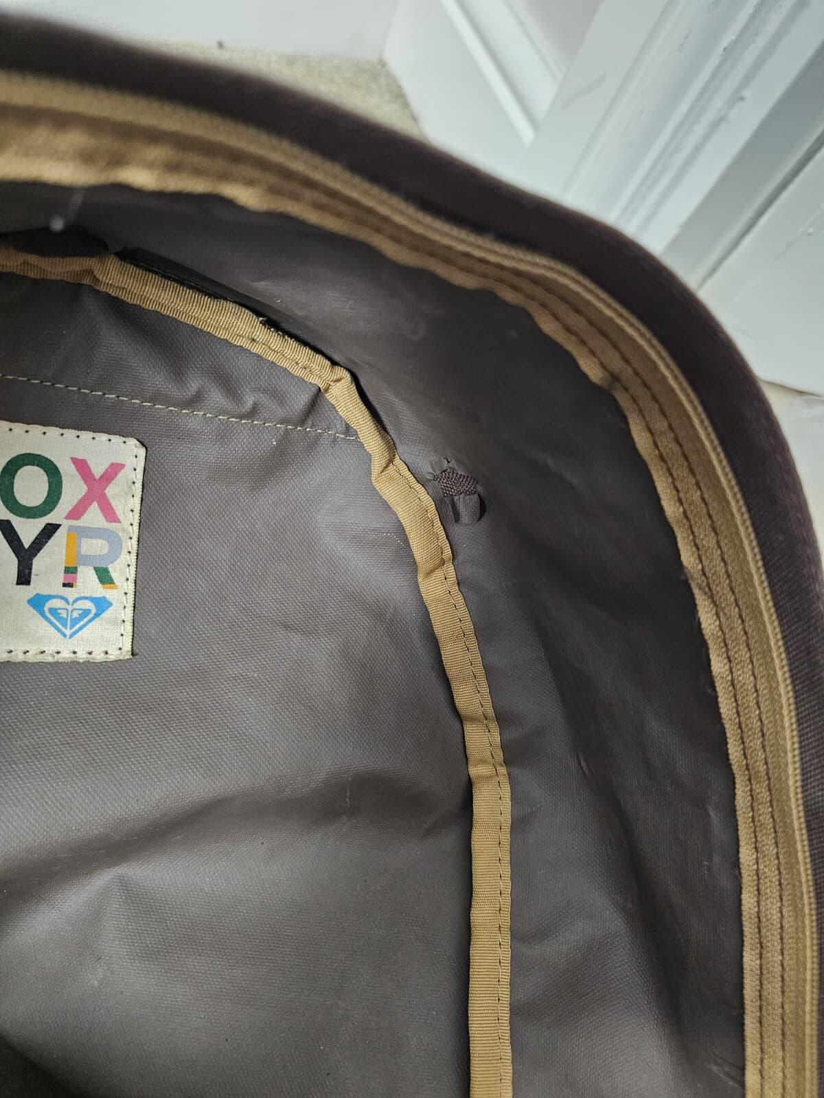 Roxy Y2K Women's Casual School/Work/Gym Backpack - Brown