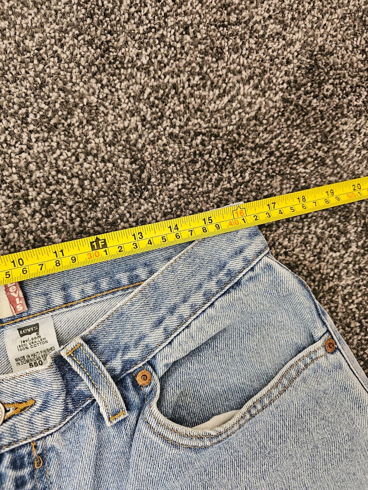 Levi's Men's 550 Relaxed Fit Blue Denim Jeans/Pants - W32/L30