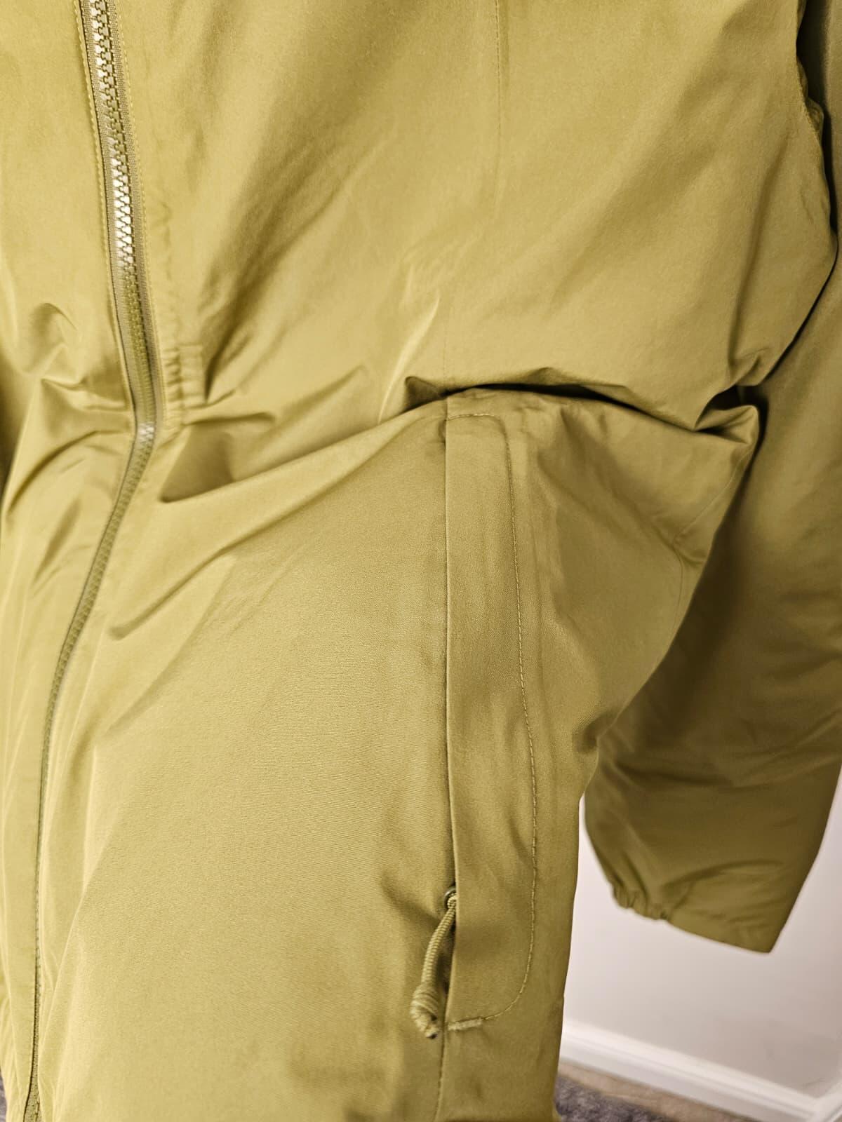 Berghaus Deluge Pro 3.0 Full Zip Insulated Hooded Jacket - M/Medium - Khaki