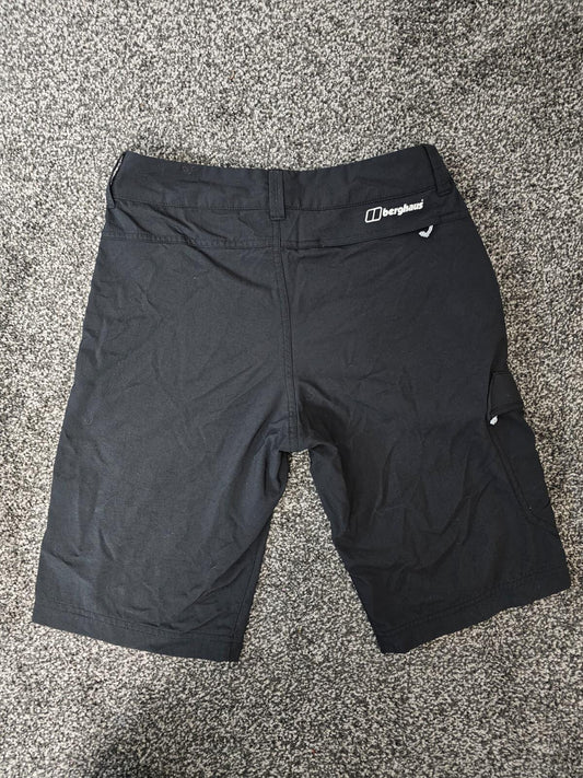 Berghaus Men's Black Technical Cargo Style Hiking/Casual/Walking Shorts - W28