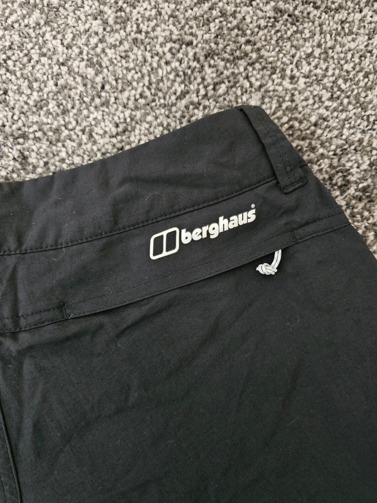 Berghaus Men's Black Technical Cargo Style Hiking/Casual/Walking Shorts - W28