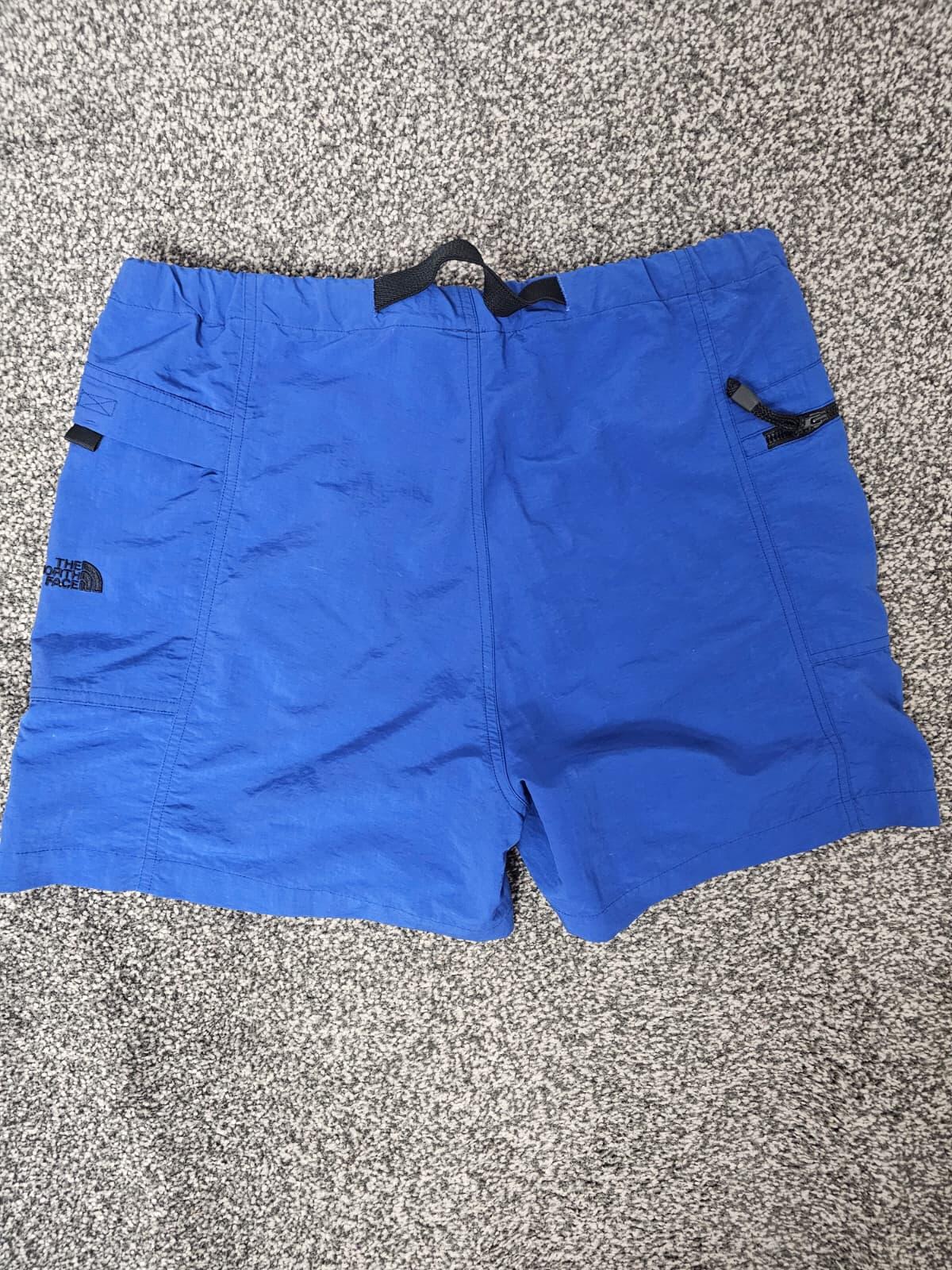 The North Face Men's Y2K 2000's Activewear Hiking Shorts - M/Medium/34 - Blue