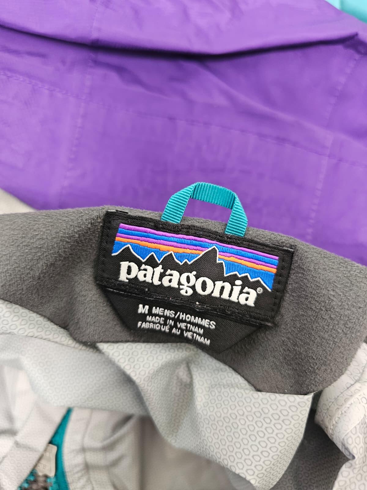 Patagonia H2NO Hooded Torrent Shell Pullover 1/2 Zip Waterproof Jacket M/Medium