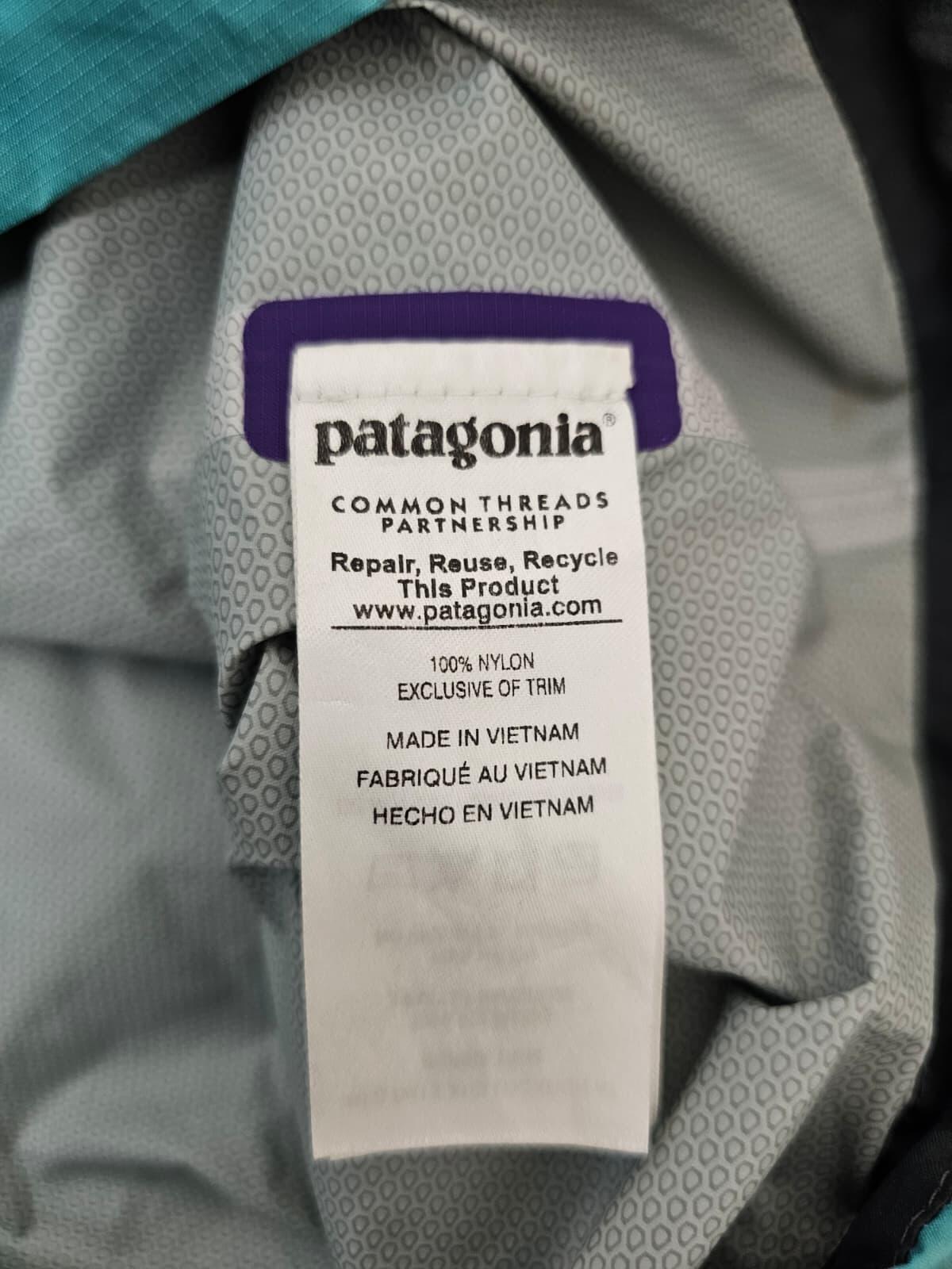 Patagonia H2NO Hooded Torrent Shell Pullover 1/2 Zip Waterproof Jacket M/Medium