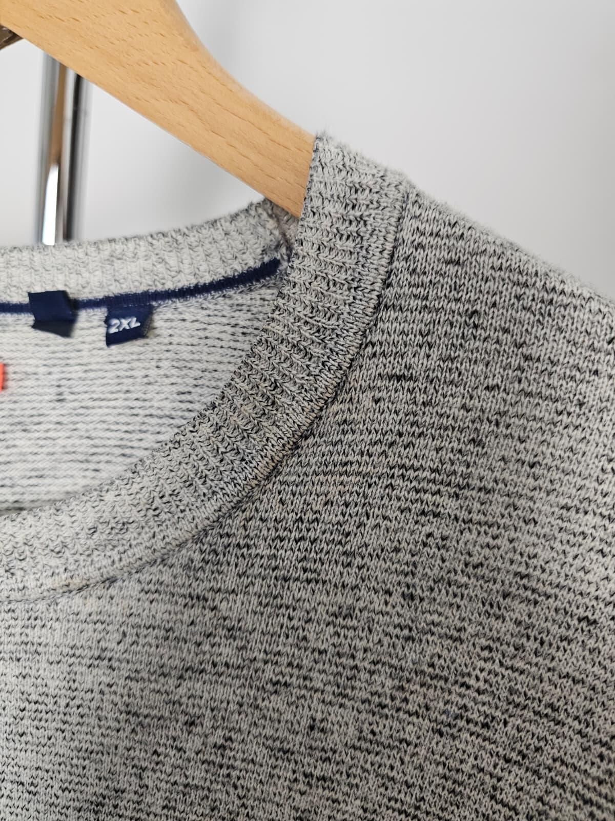 Superdry Men's Grey Marl Knitted Jumper - XXL/Extra Extra Large