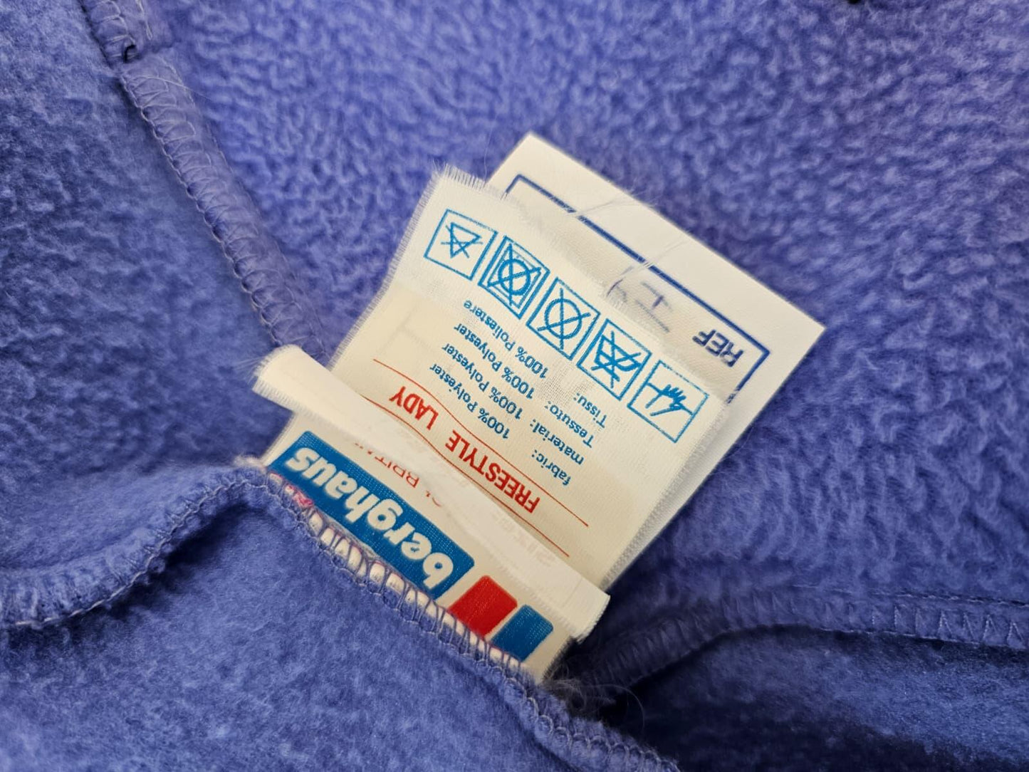Berghaus Womens Vintage Full Zip 'Freestyle Lady' Fleece Jacket - L/Large