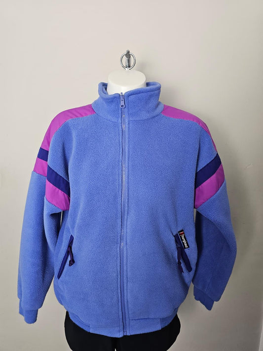 Berghaus Womens Vintage Full Zip 'Freestyle Lady' Fleece Jacket - L/Large