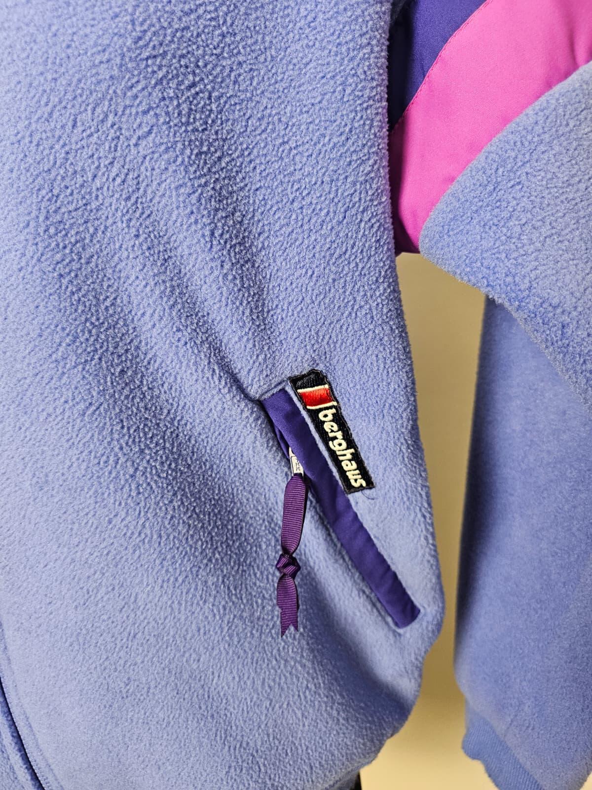 Berghaus Womens Vintage Full Zip 'Freestyle Lady' Fleece Jacket - L/Large