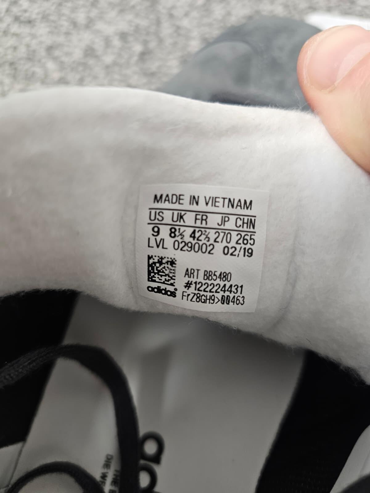 Adidas Gazelle All Season Grey/White Trainers - UK 8.5 / US 9