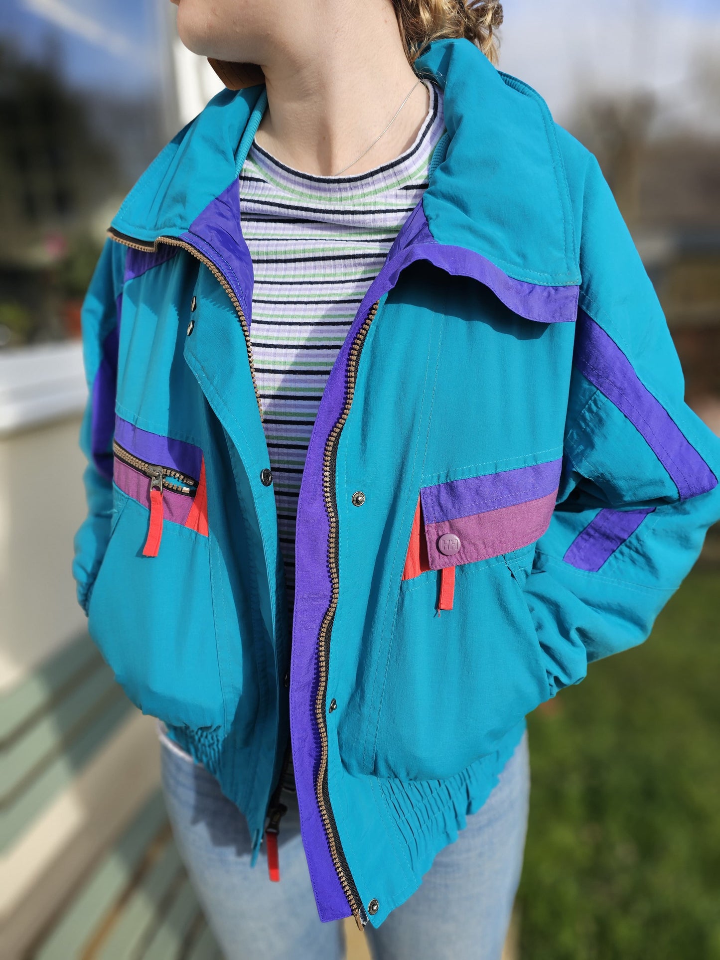 Helly Hansen Vintage Outdoor Zip Up Jacket Zip Up Jacket - M/Medium/10