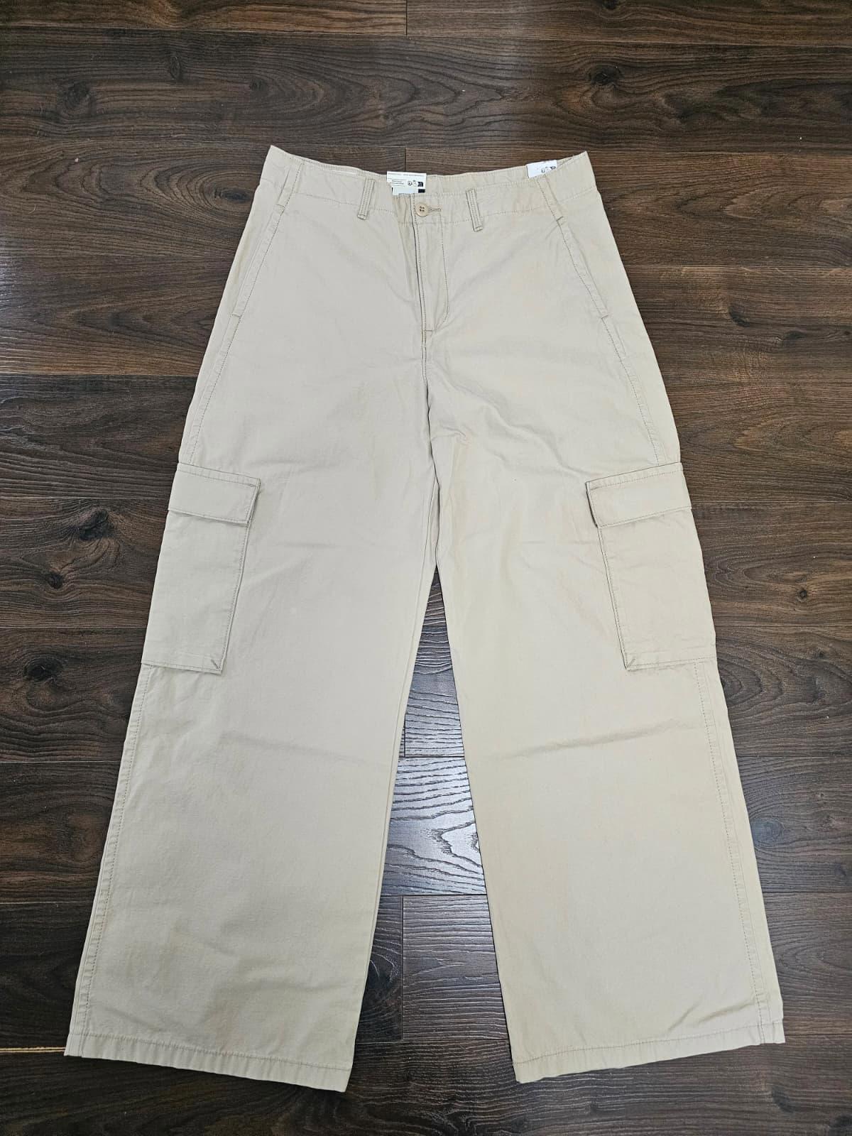 Levi's Womens Beige Cargo Trousers/Pants - W30/L32 - UK 10 - NWT - RRP £100