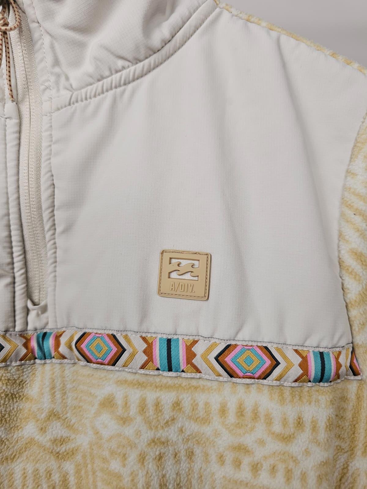 Billabong Adventure Division Aztec/Geo 1/2 Zip Pullover Fleece Jumper - M/Medium