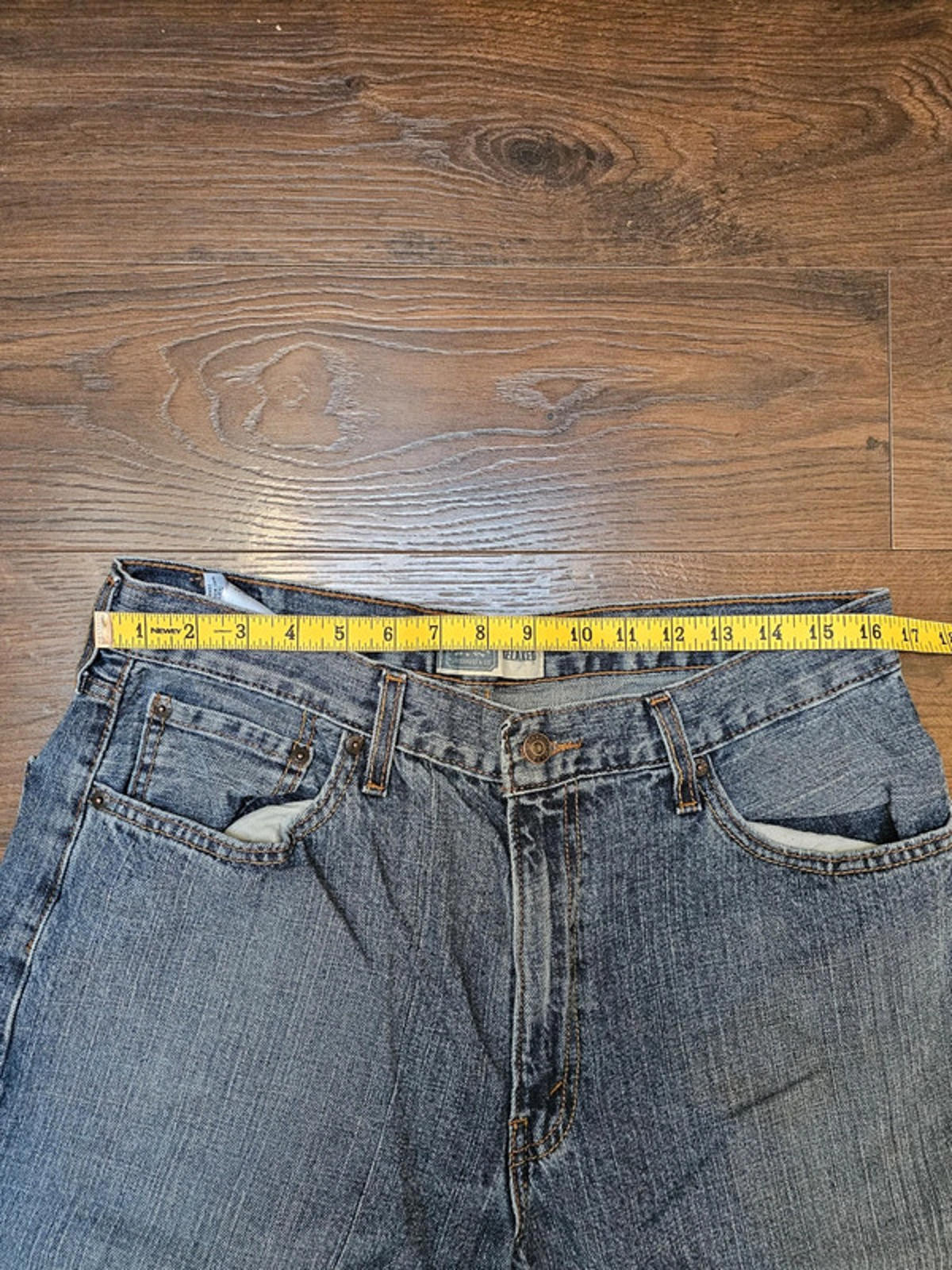Levi's Mens Blue Jeans Relaxed Fit W33/29L Denim Trousers Bottoms
