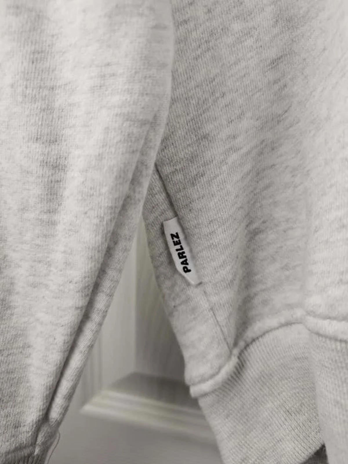 Parlez Sports Mens Grey Pullover Sweatshirt Crew Neck Jumper - M/Medium