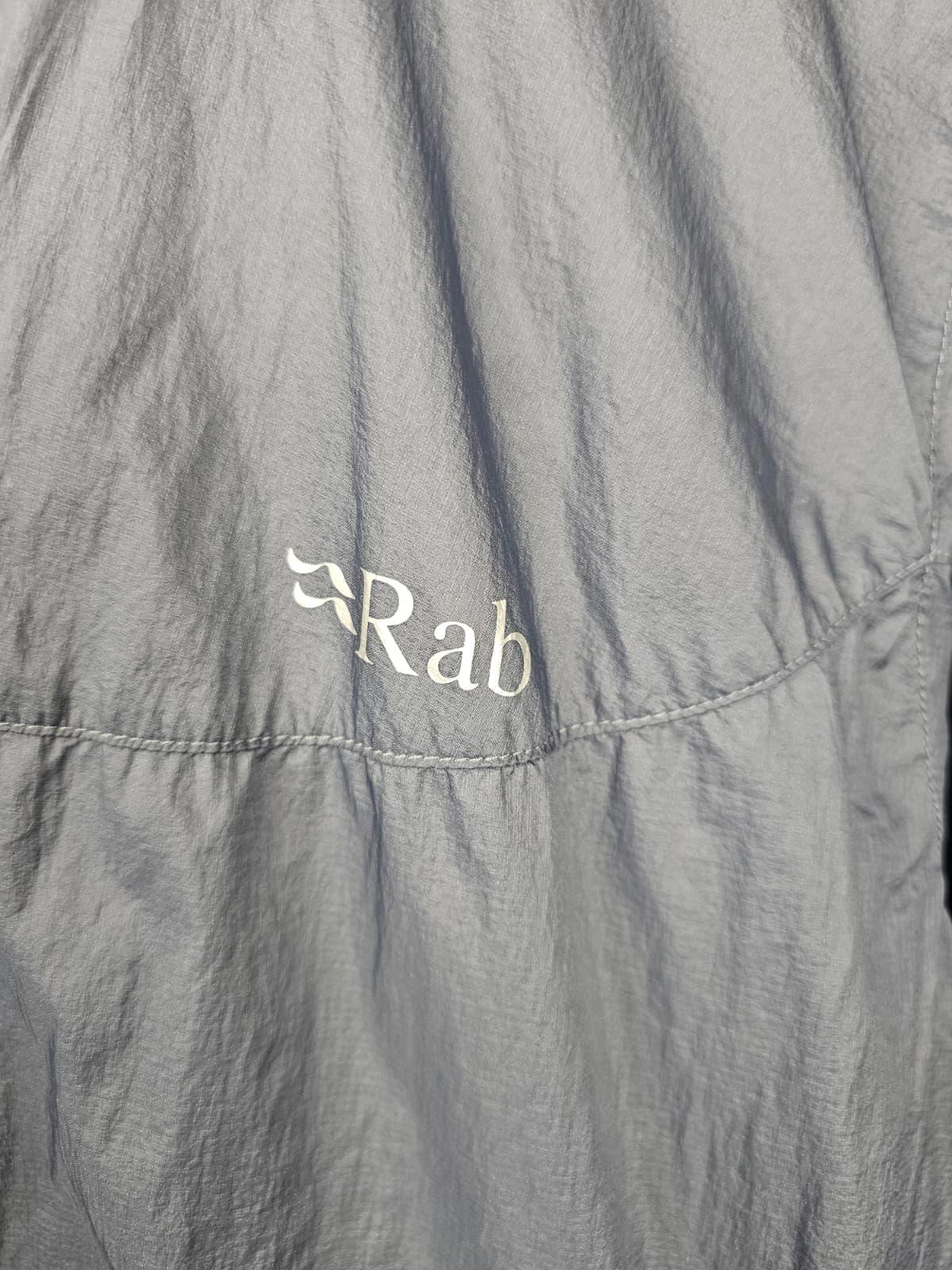 Rab Womens Full Zip Hooded Lightweight Fast Hike/Running Windbreaker Jacket - 14