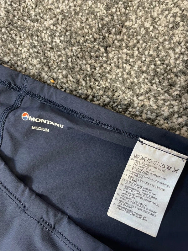 Montane Men’s Running Trail Shorts/Tights - M/Medium - Navy