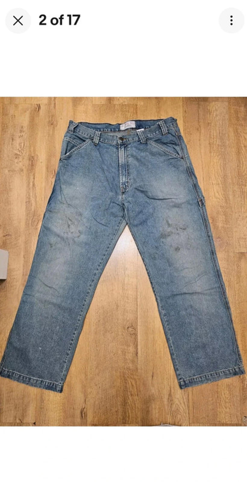 Levi's Vintage Blue Jeans Signature Carpenter Fit - W36/30L