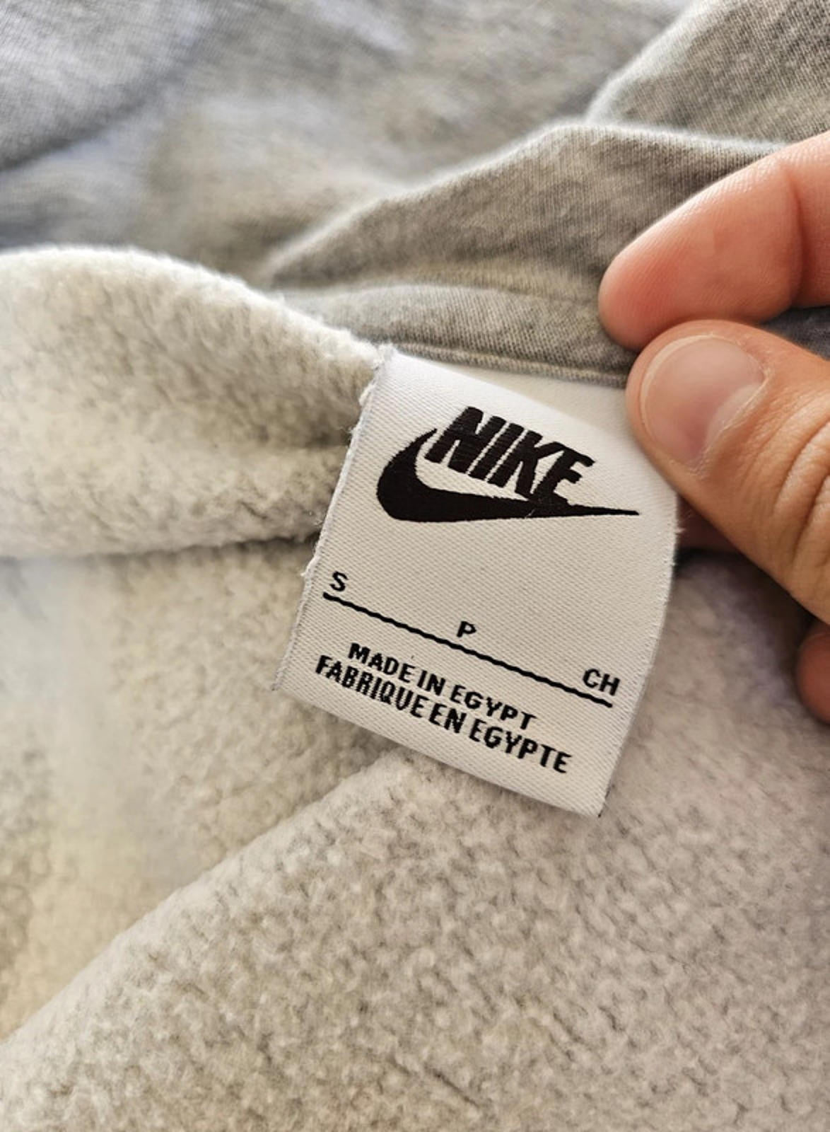 Nike Full Zip Grey Hooded Hoodie Sweat Jacket - S/Small**