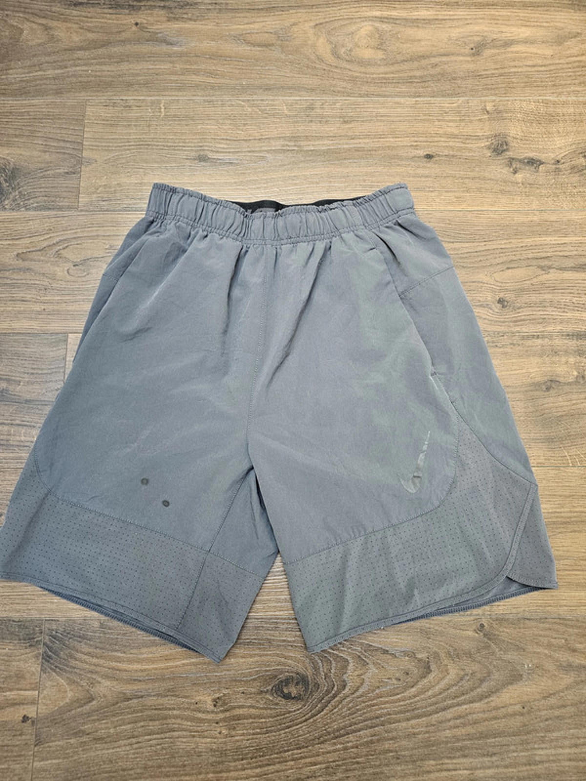 Nike Dri-Fit Grey Sport/Activewear/Gym Shorts - S/Small Running Sport W26/L8