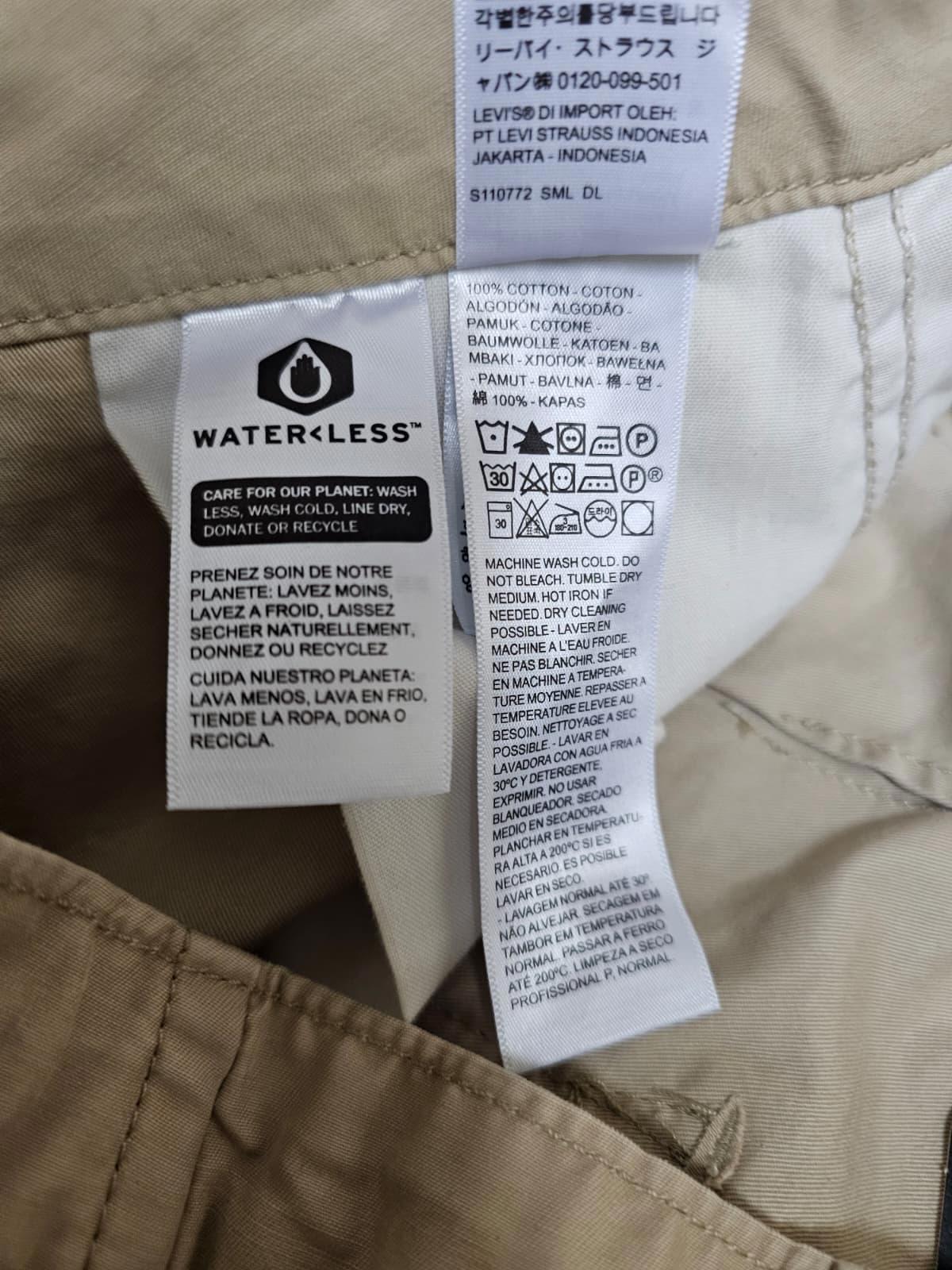 Levi's Womens Beige Cargo Trousers/Pants - W31/L32 - UK 12 - NWT - RRP £100