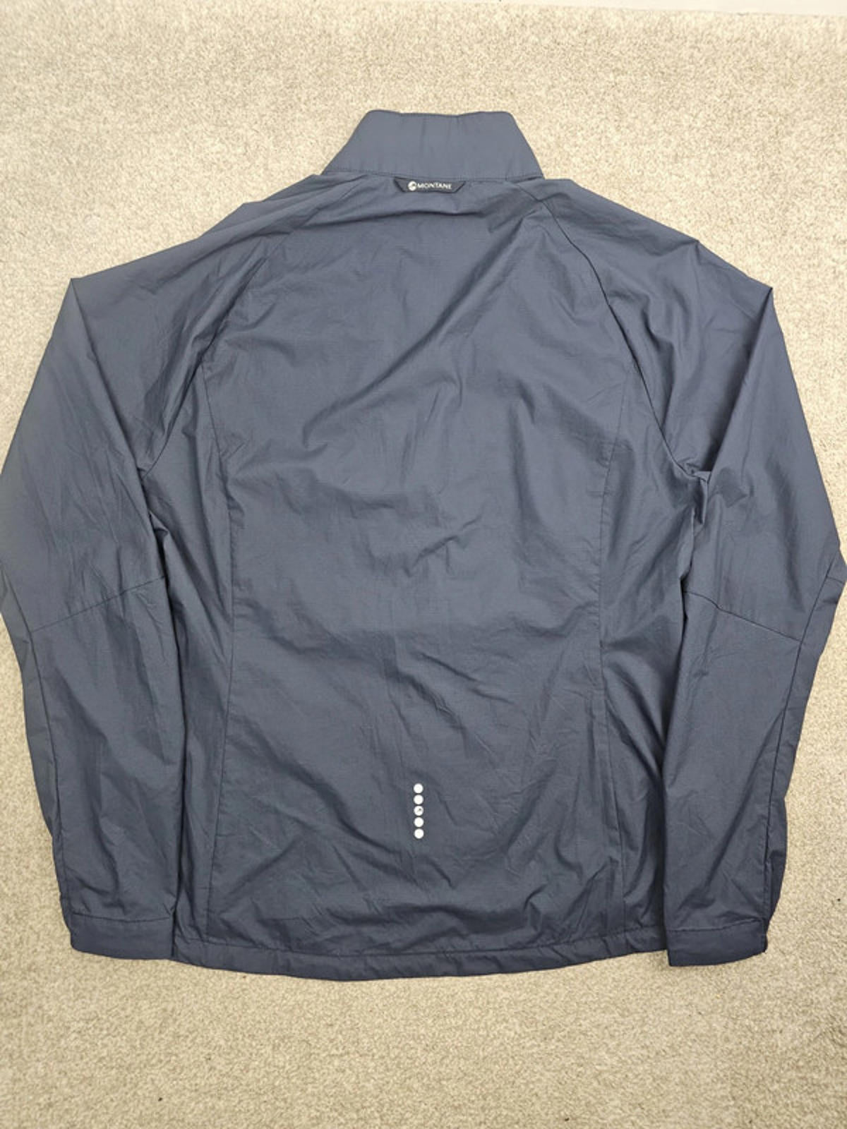 Montane Women's Featherlite Windbreaker Full Zip Navy Jacket - UK 10